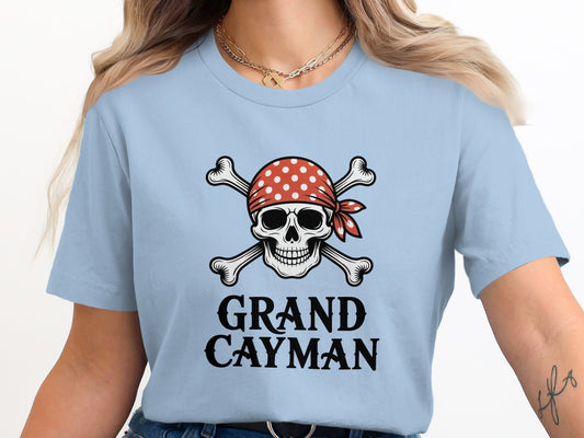 Grand Cayman Pirate Skull Graphic Tee product