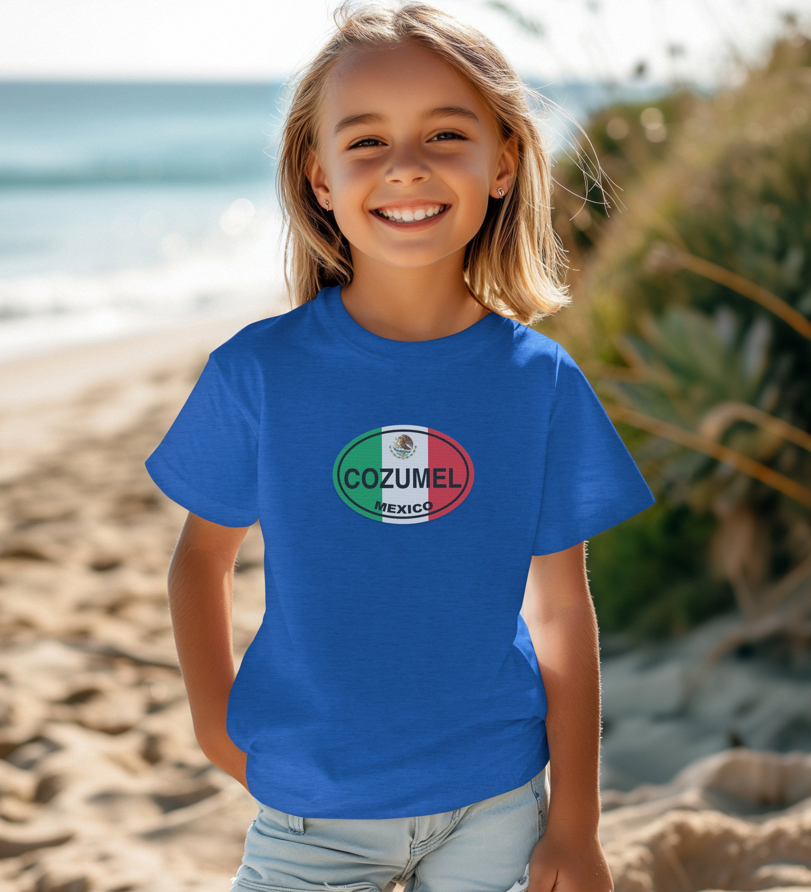 Cozumel gift for visiting Chankanaab Beach Adventure Park youth clothing and travel souvenirs