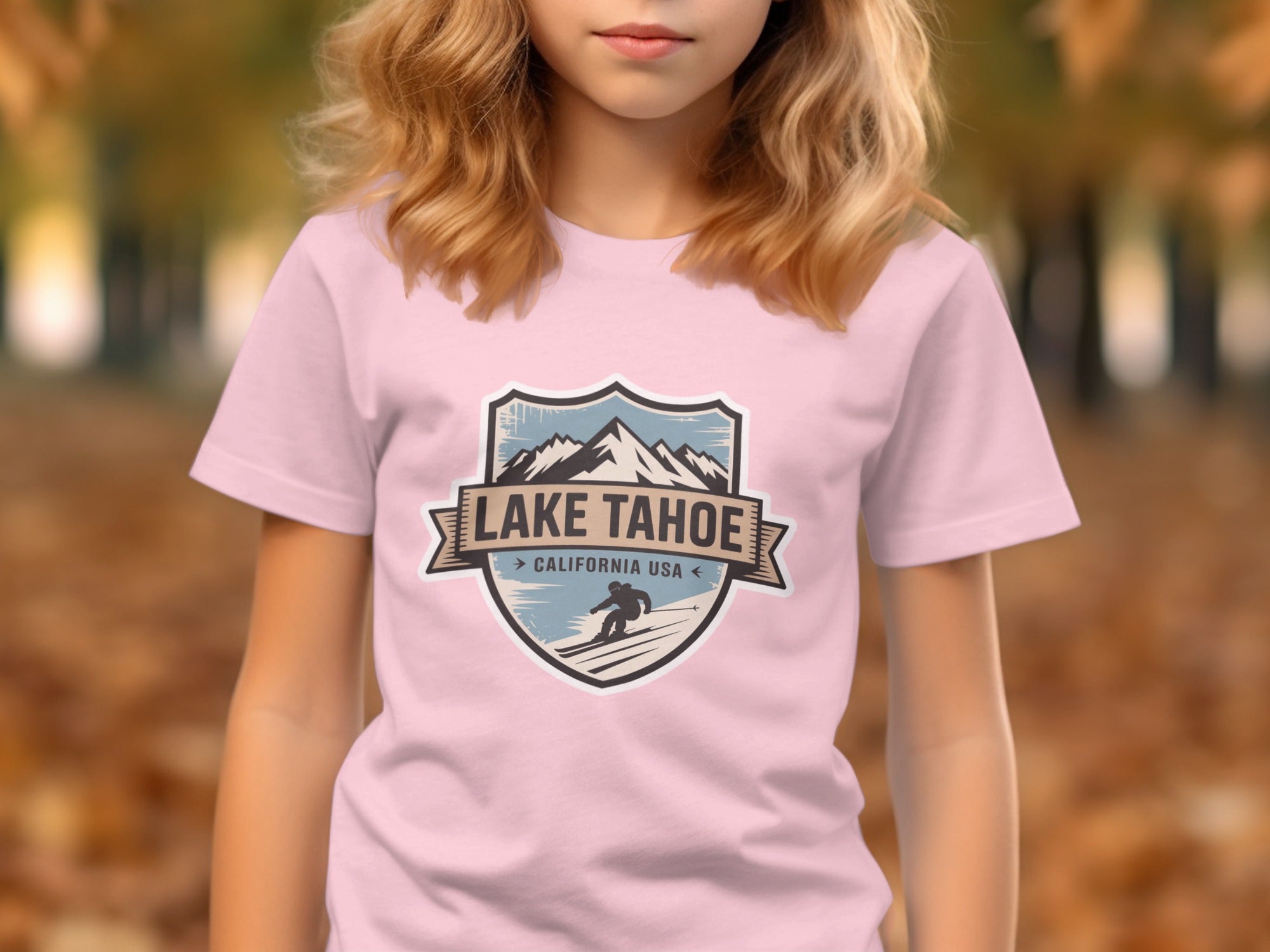Lake Tahoe California USA Graphic Youth T-shirt