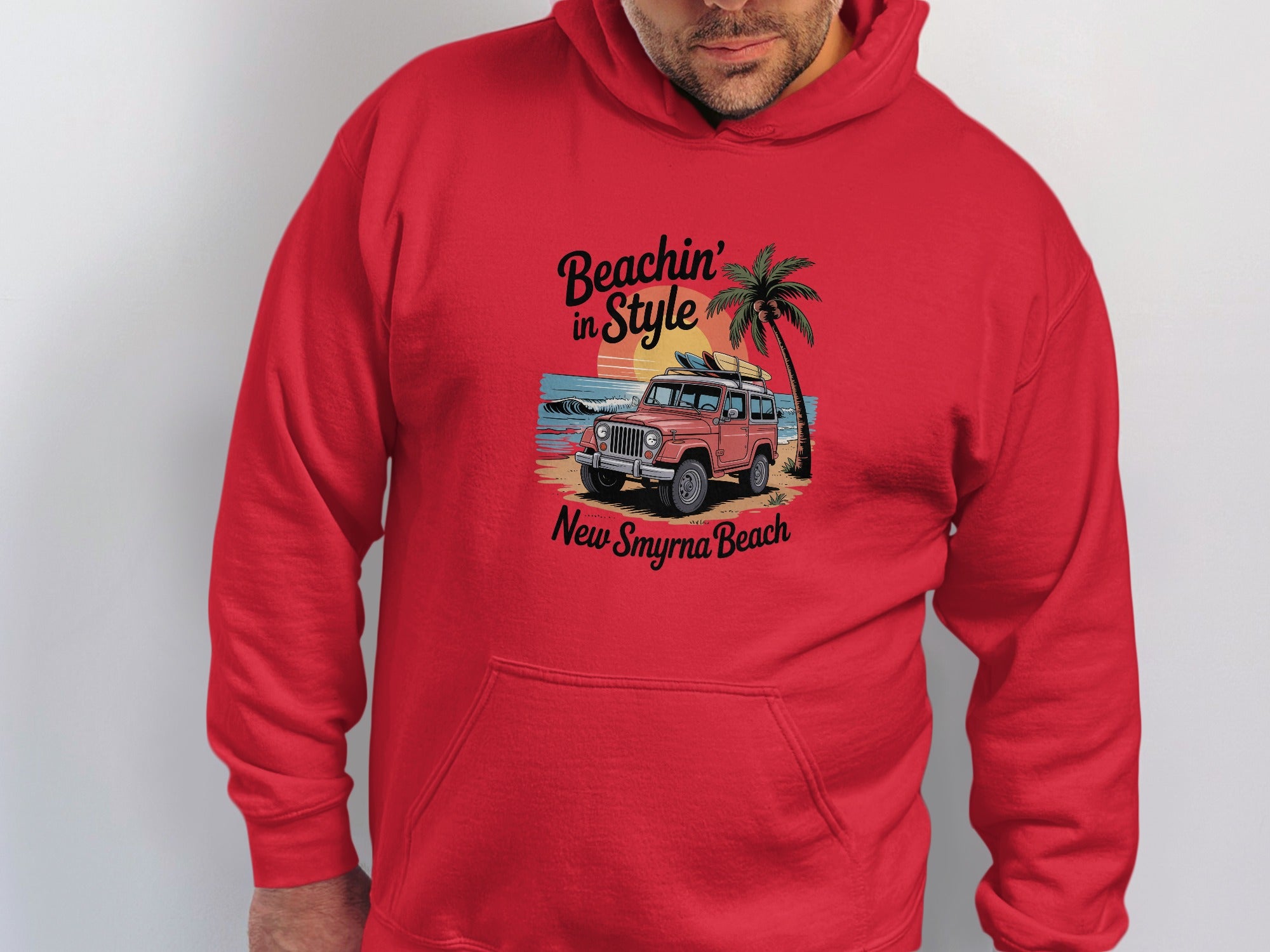 Beachin' in Style New Smyrna Beach Hoodie product