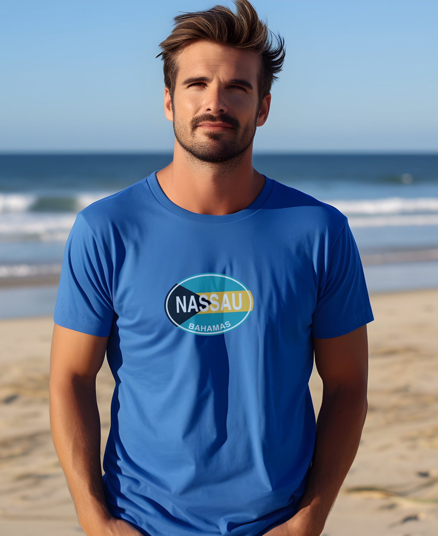 Nassau Mens T-Shirt – Laid-Back Look for Bahamas Junkanoo Festival