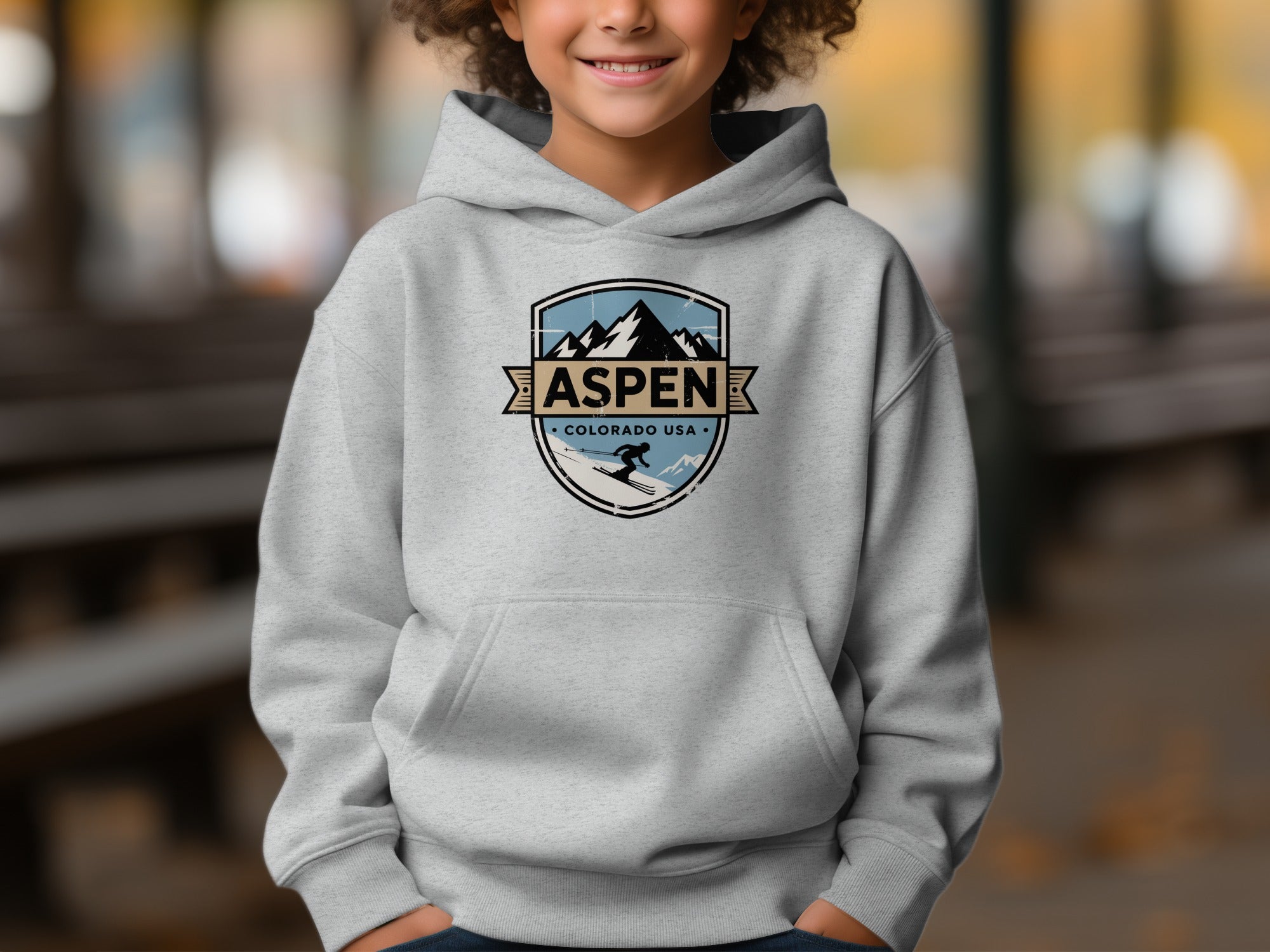 Aspen Colorado USA Hoodie for Casual Everyday Wear