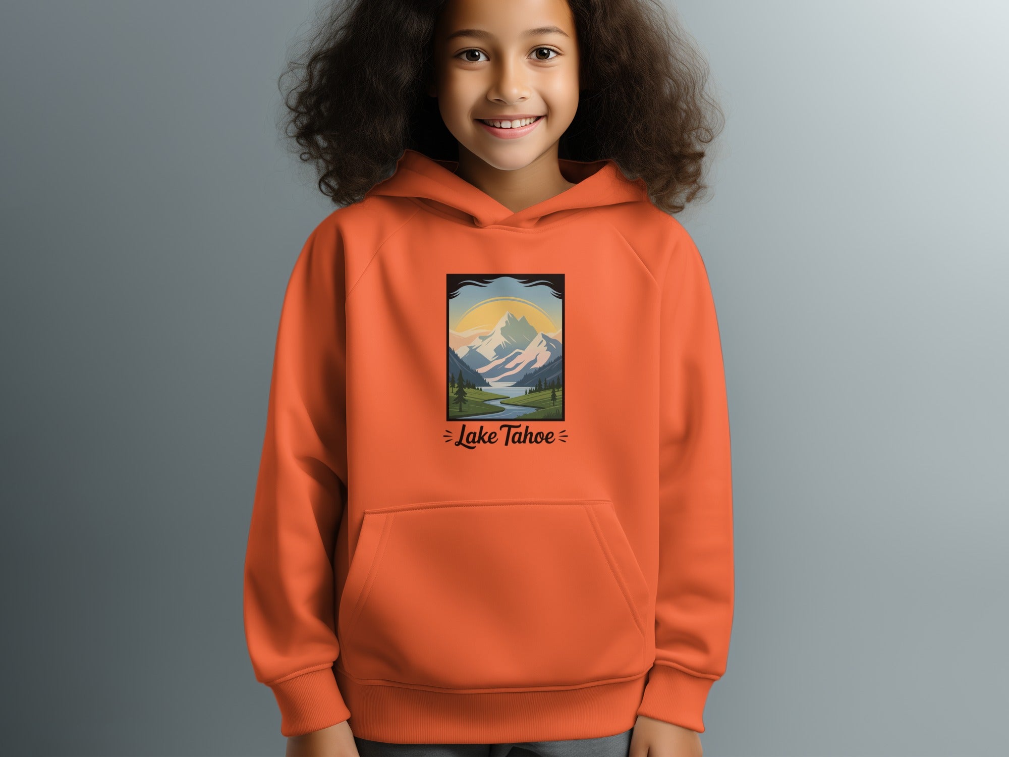 Lake Tahoe Scenic Mountain Hoodie