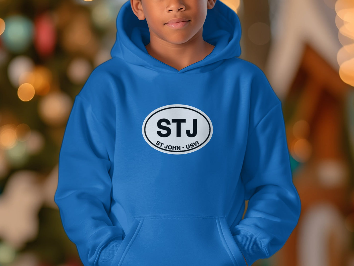 St John Festival, Trunk Bay, Virgin Islands National Park Youth Hoodie