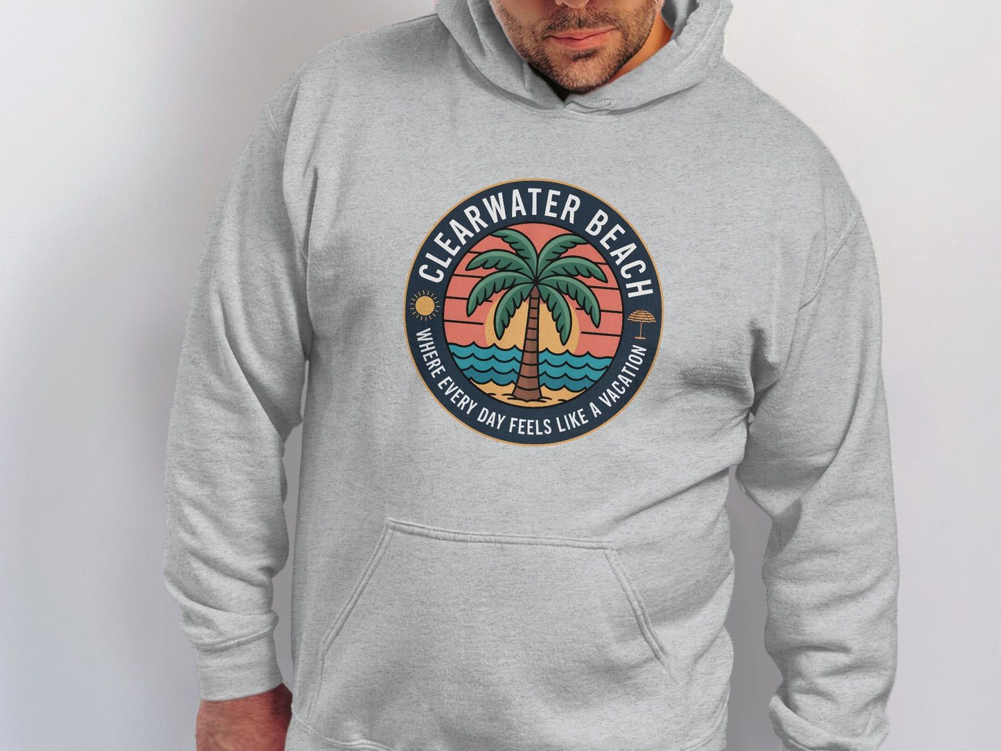 Clearwater Beach Vacation Feel Hoodie product
