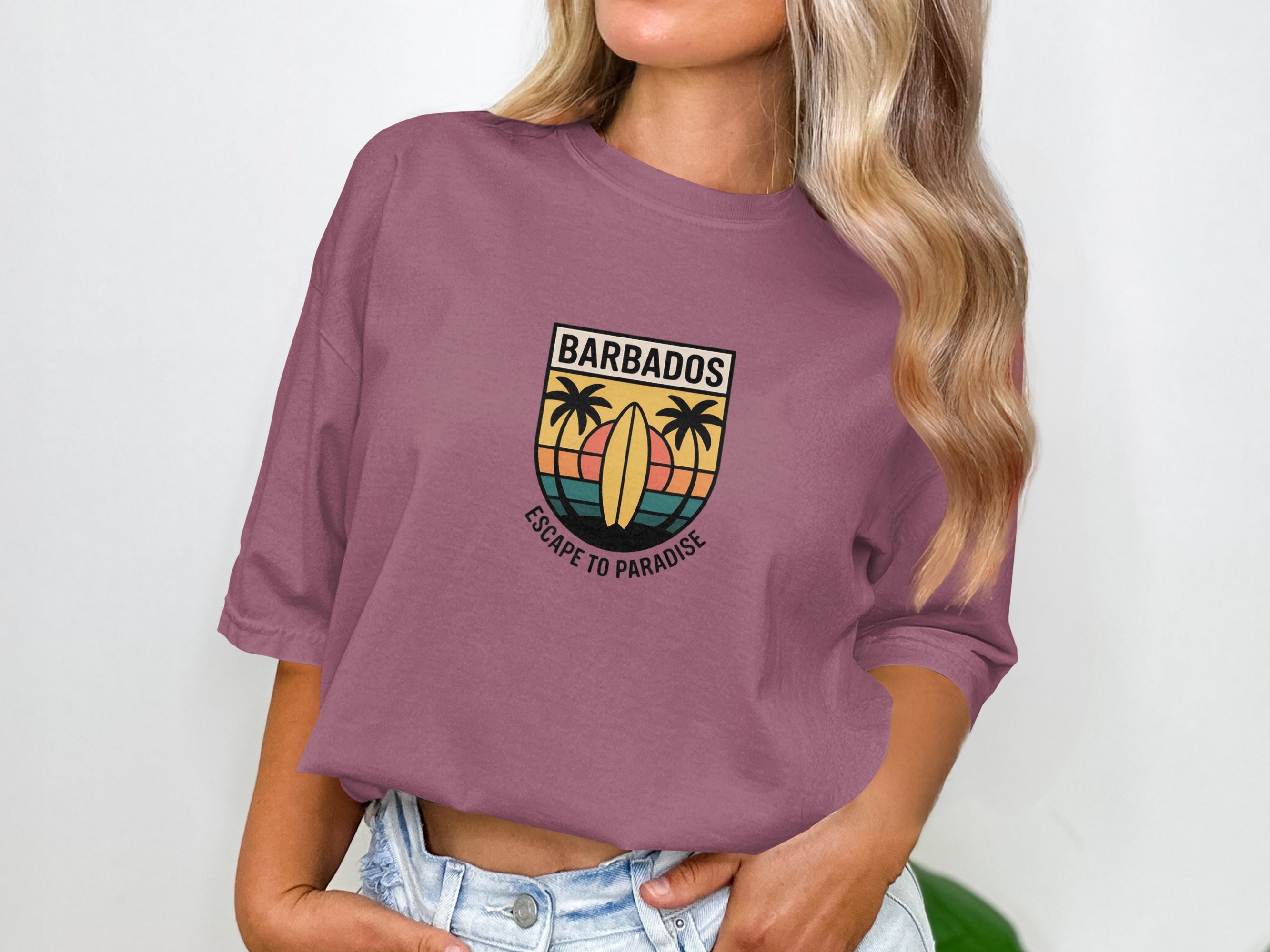 Barbados Escape to Paradise Graphic Tee shirt product type