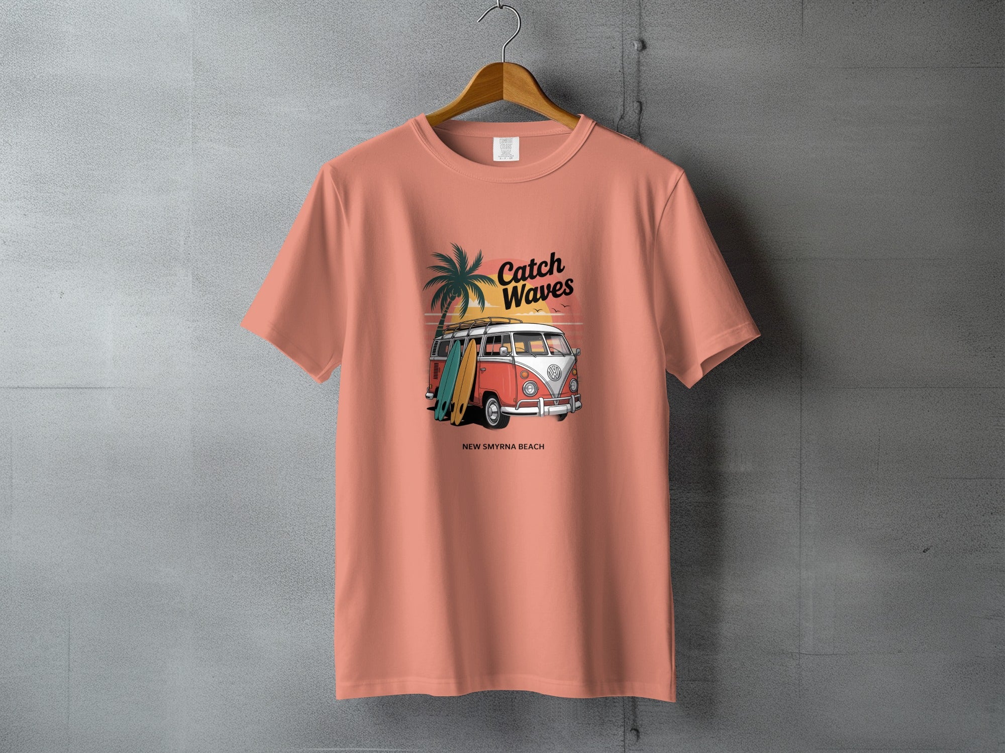 Catch Waves New Smyrna Beach T-shirt product