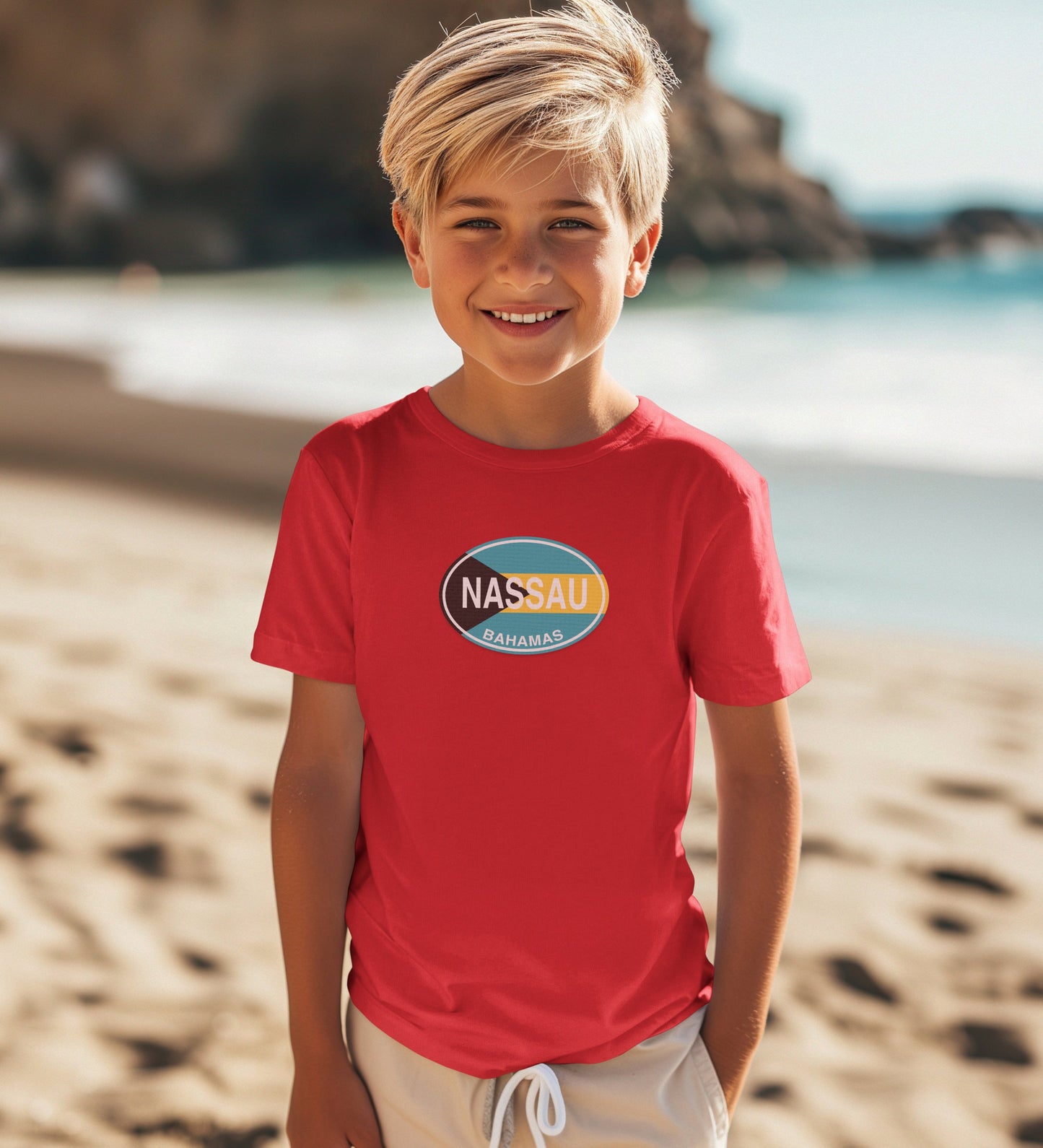 Nassau gift for sliding down waterslides at Atlantis youth clothing and travel souvenirs