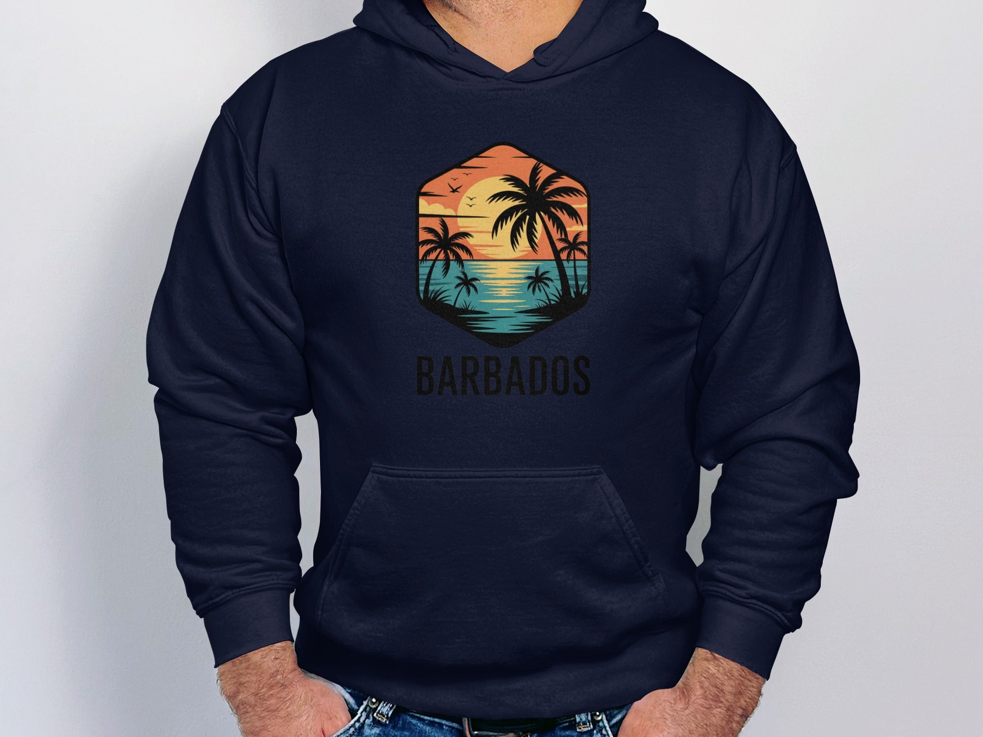 Barbados Sunset Beach Hoodie Comfortable Casual product type