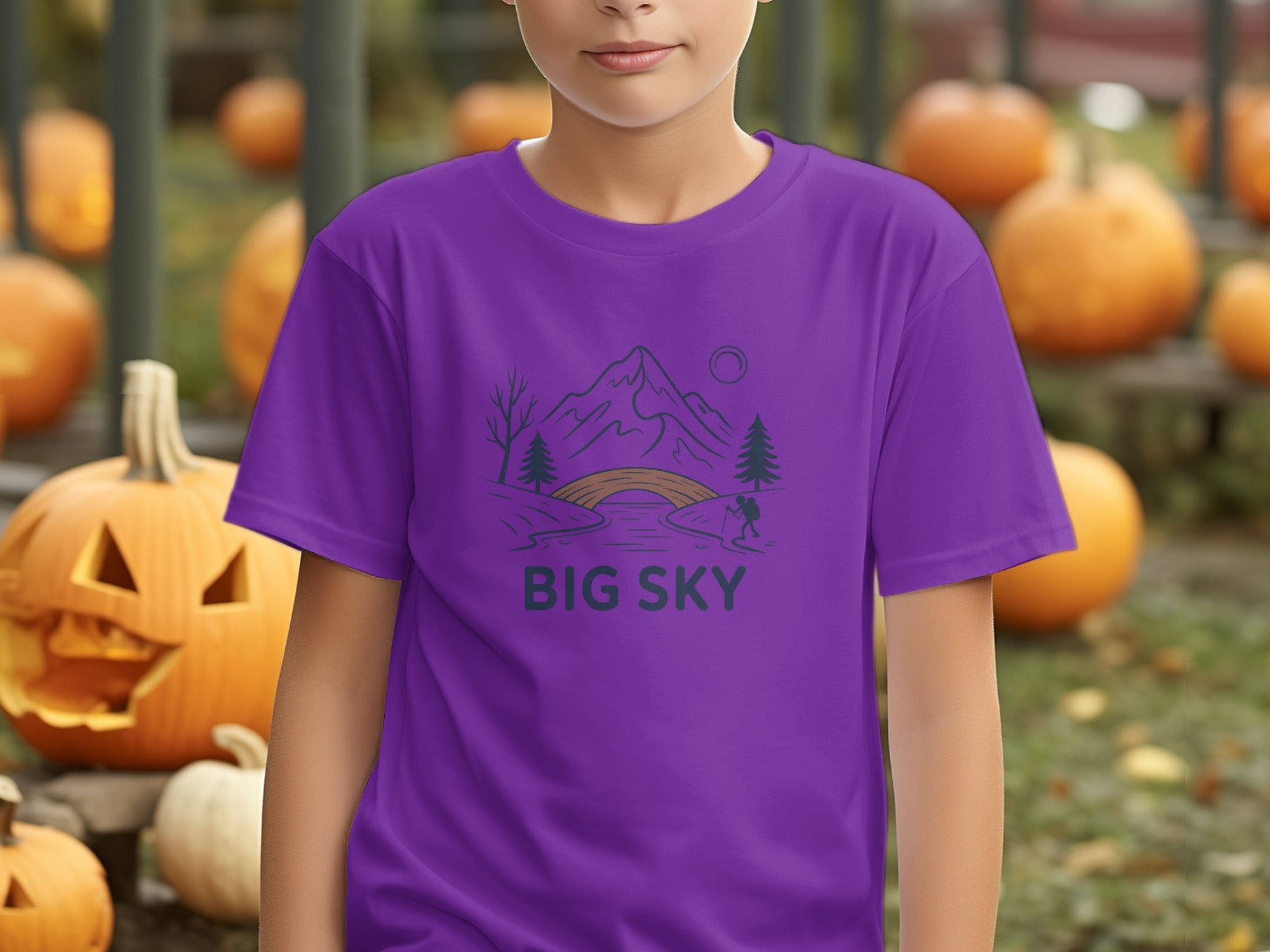 Big Sky Hiking Scenic Graphic Shirt product