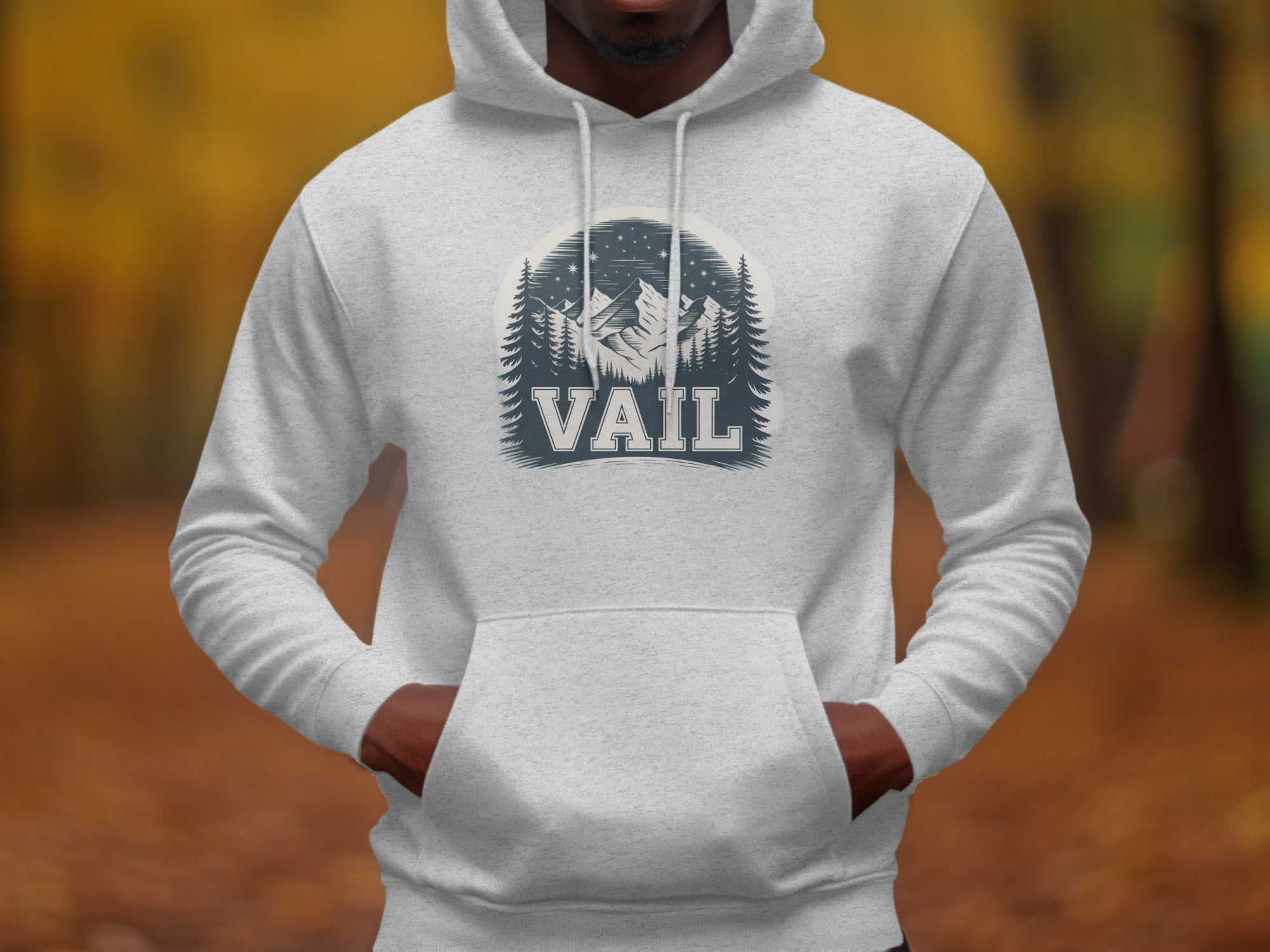 Vail Forest Snow Mountain Hoodie product