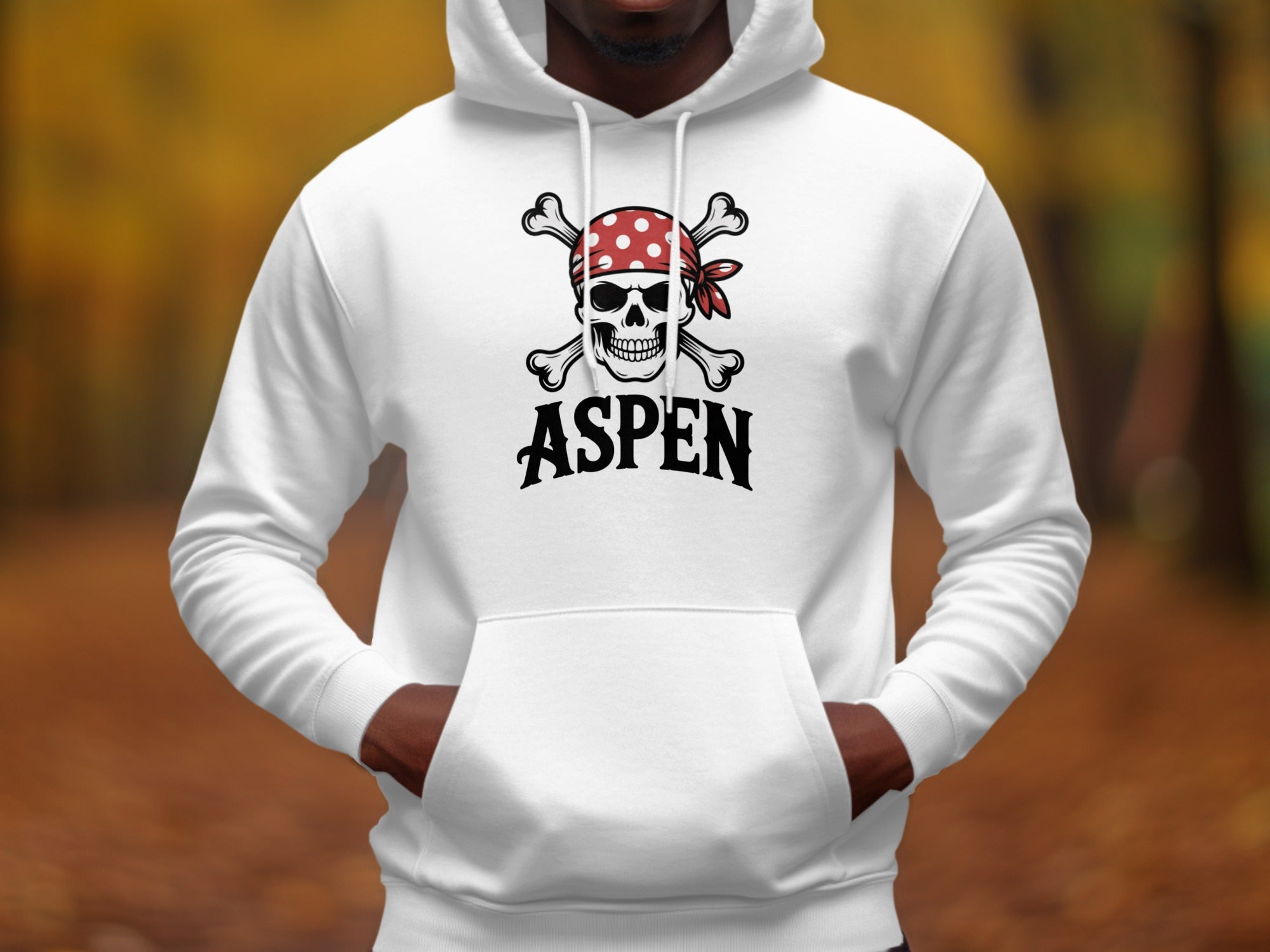 Aspen Pirate Skull Hoodie product type