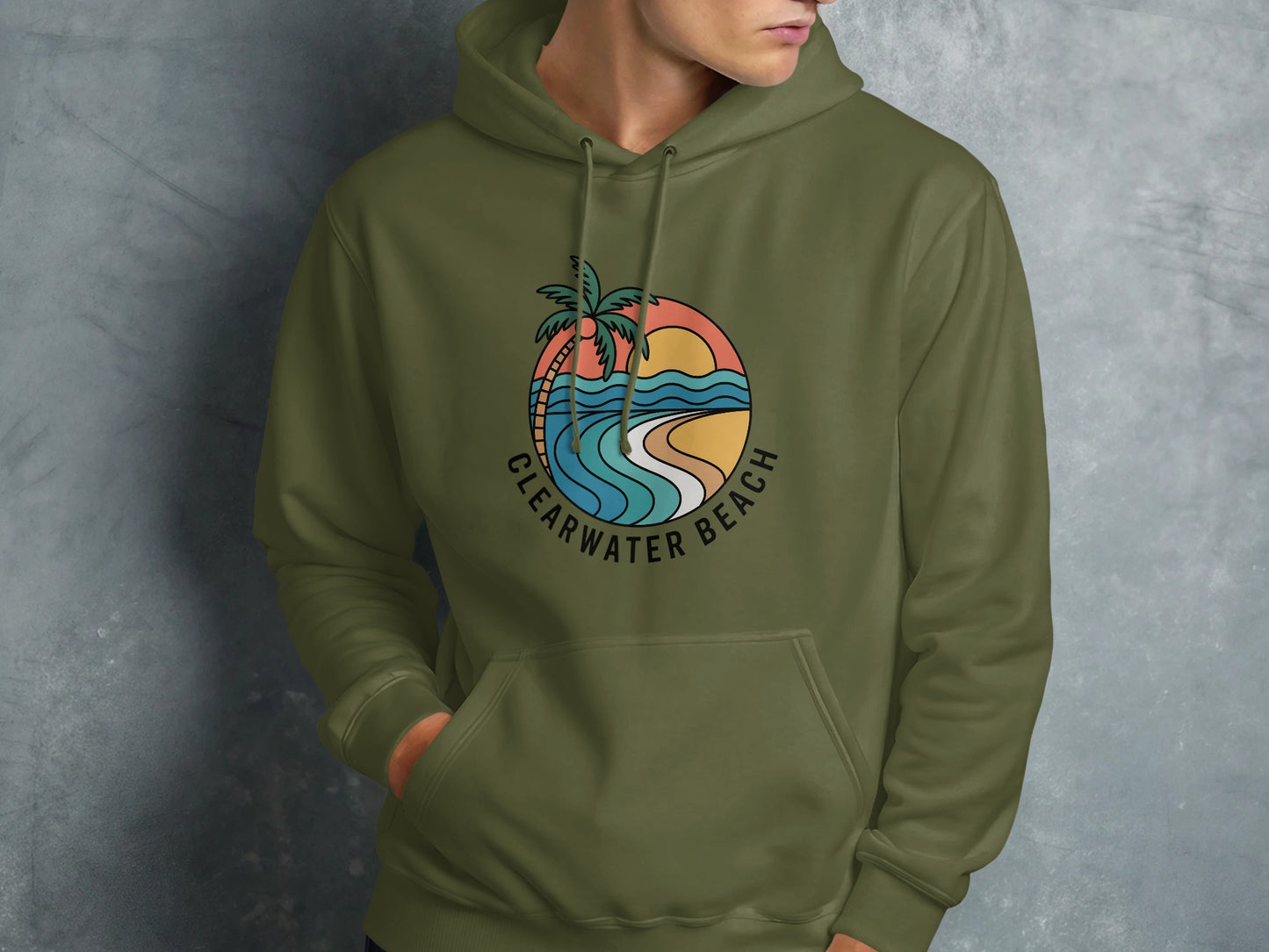 Clearwater Beach Graphic Hoodie product type