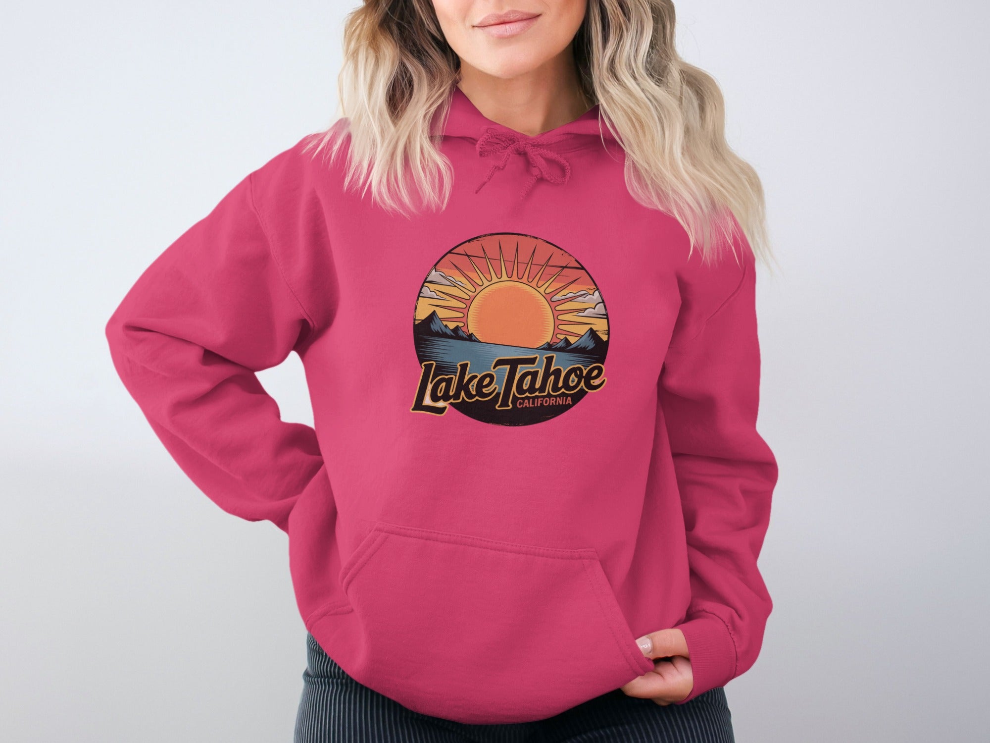 Lake Tahoe California Sunset Hoodie Product