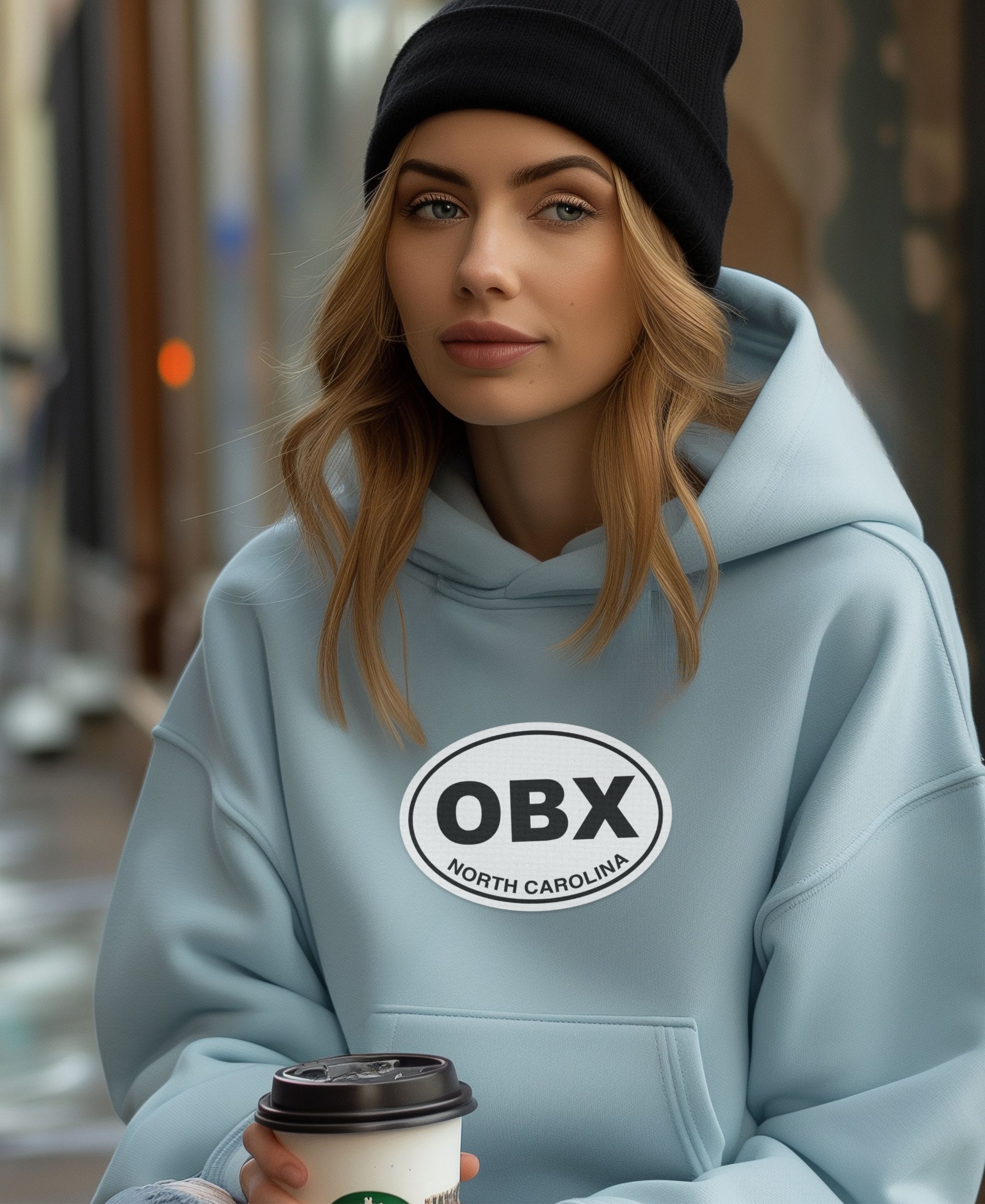Outer Banks Breezes & OBX Life Womens Hoodie