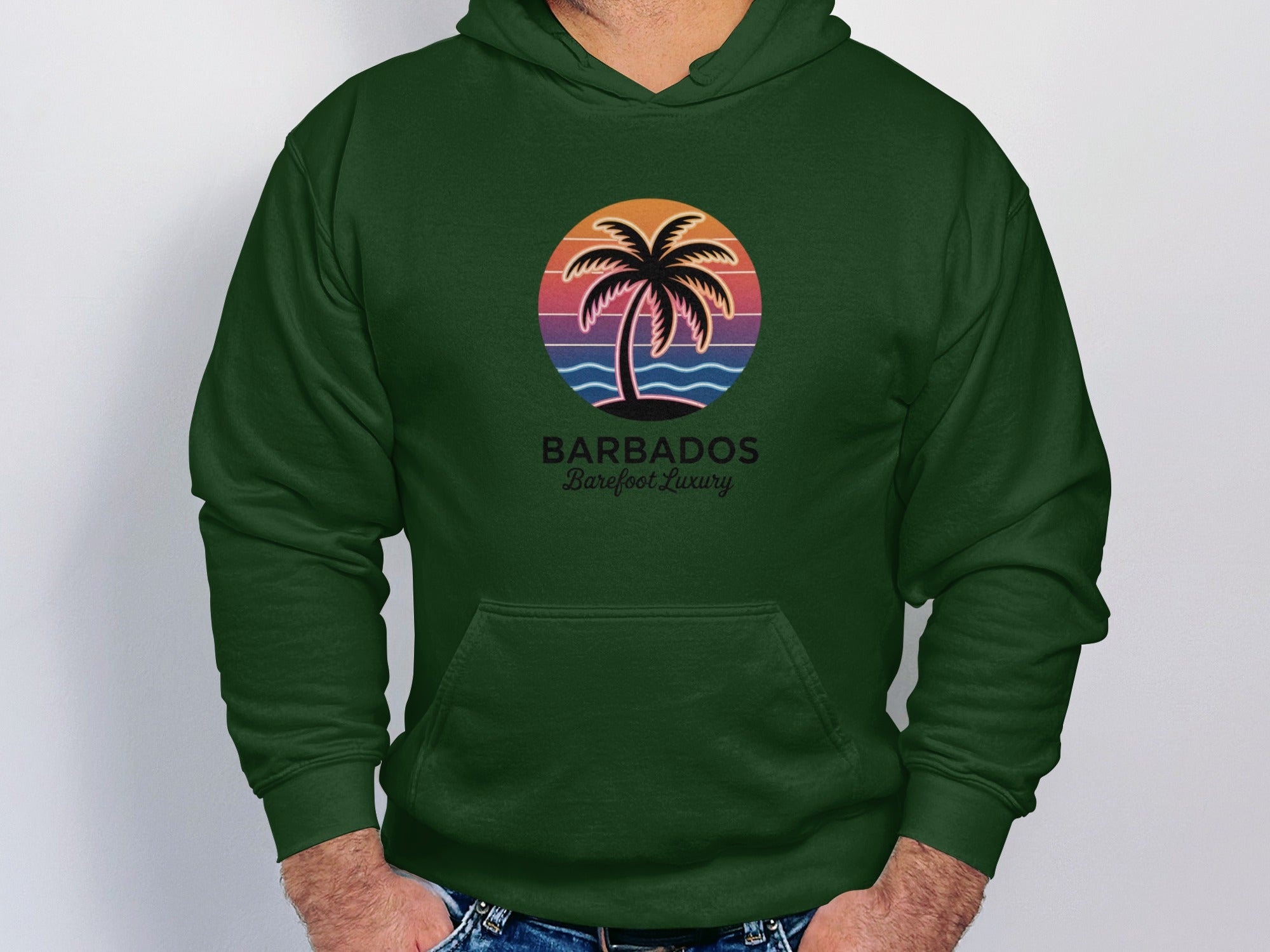 Barbados Barefoot Luxury Green Hoodie product