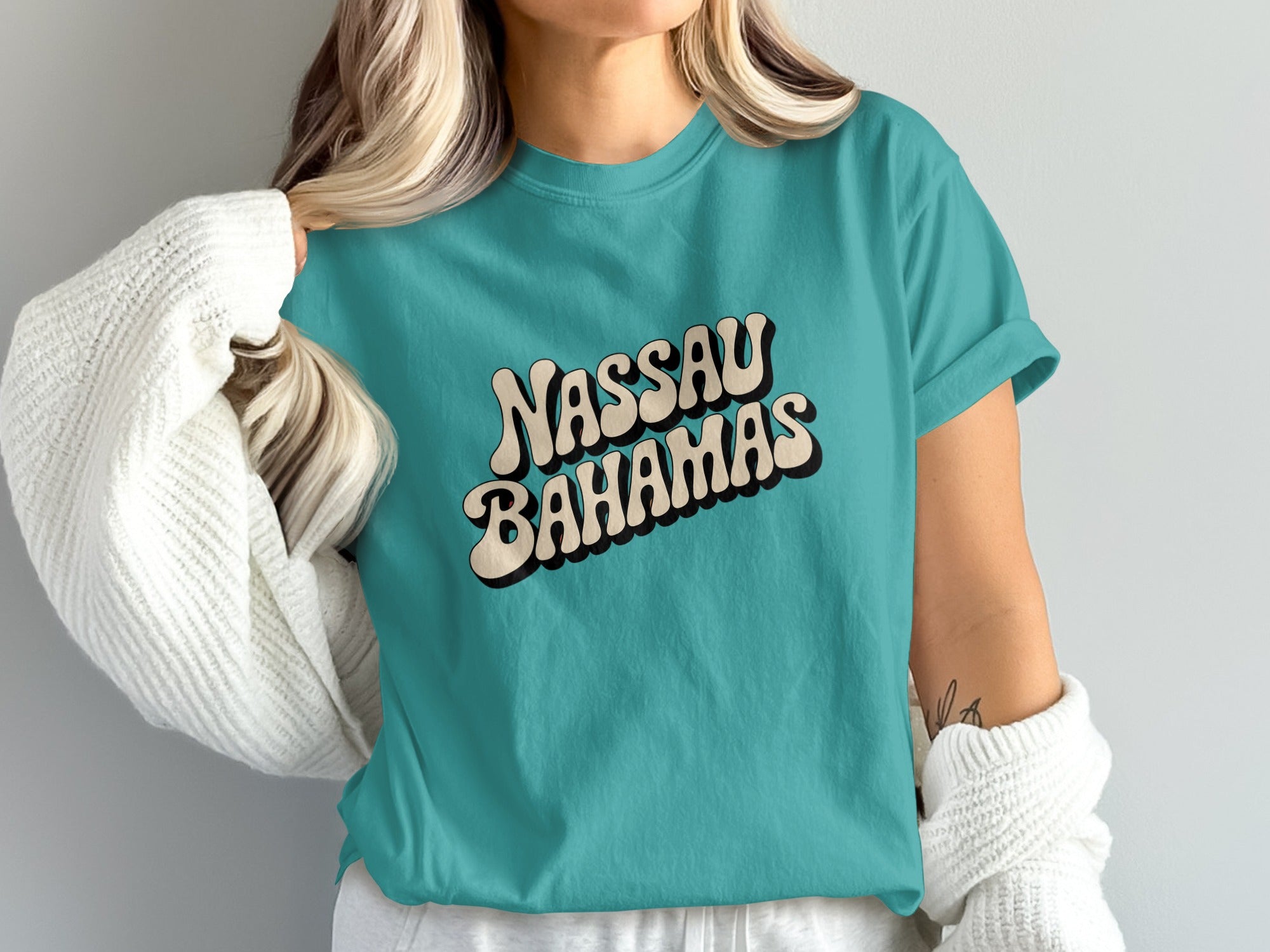 Nassau Bahamas Casual Graphic Tee product