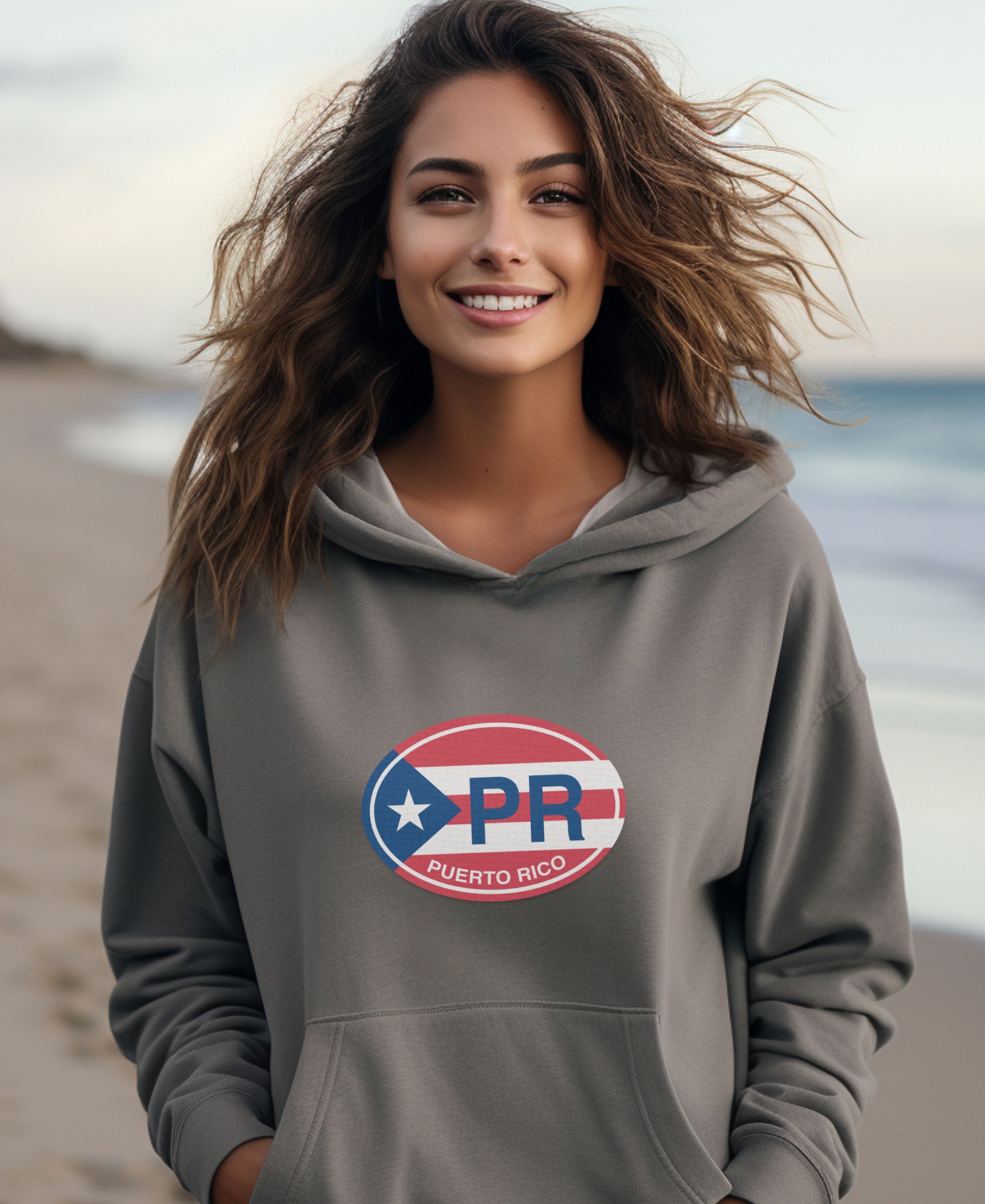 Puerto Rico Beats & Sunset Views Womens Hoodie