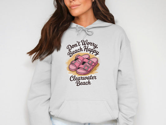 Don't Worry Beach Happy Clearwater Beach Hoodie product