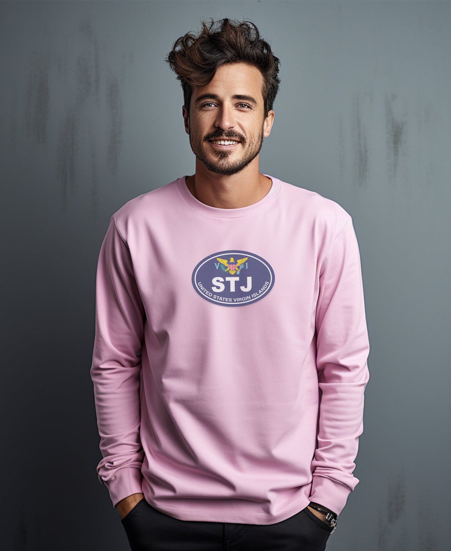 St John Virgin Islands National Park and Beach Serenity Mens Long Sleeve T Shirt
