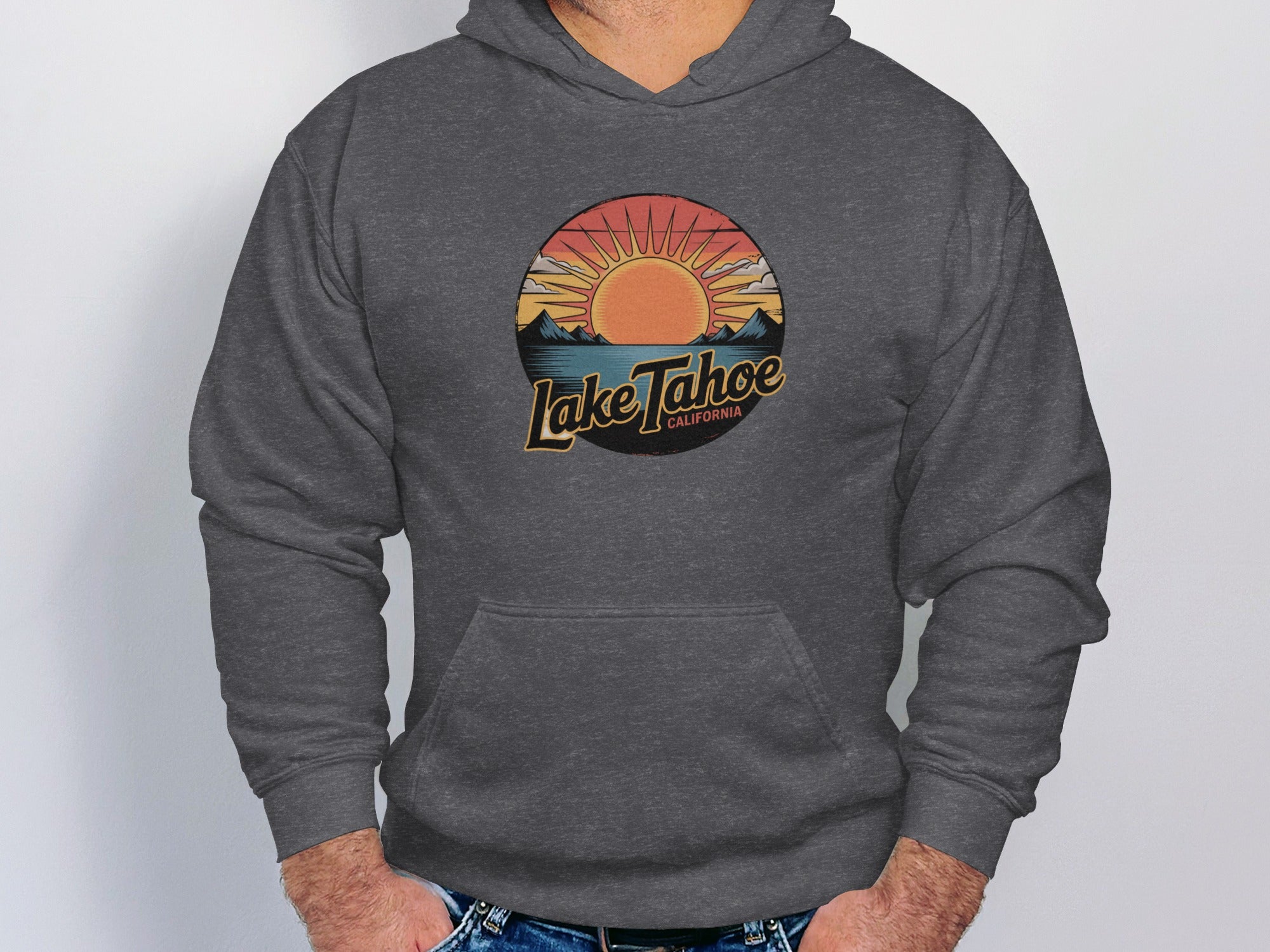 Lake Tahoe California Sunset Hoodie