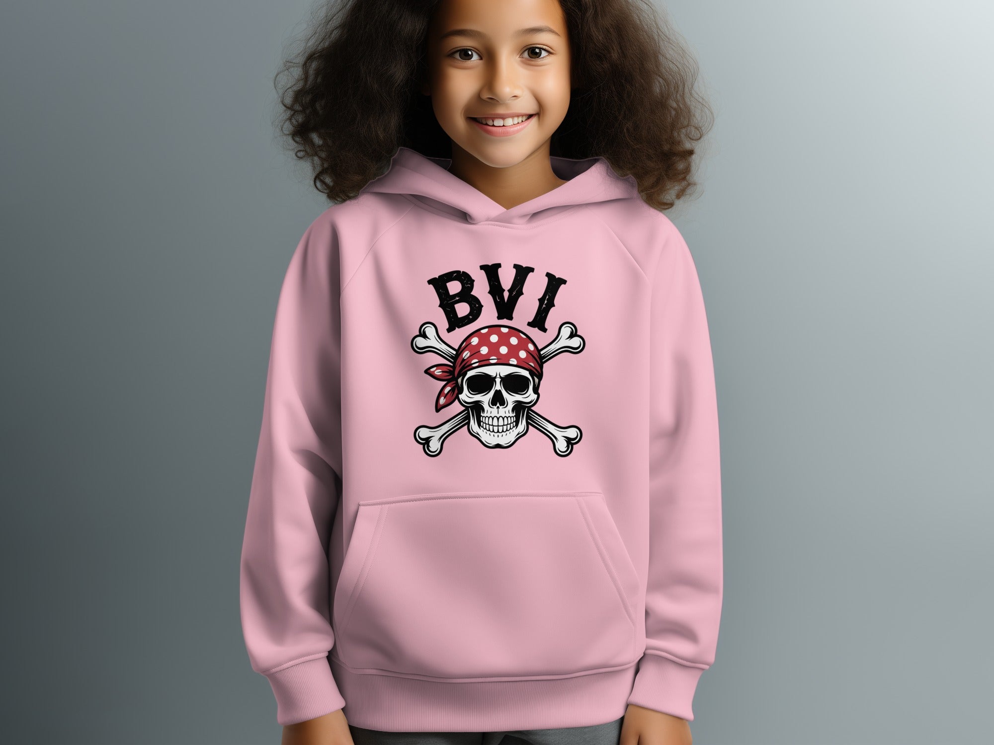 Skull and Crossbones BVI Graphic Hoodie product