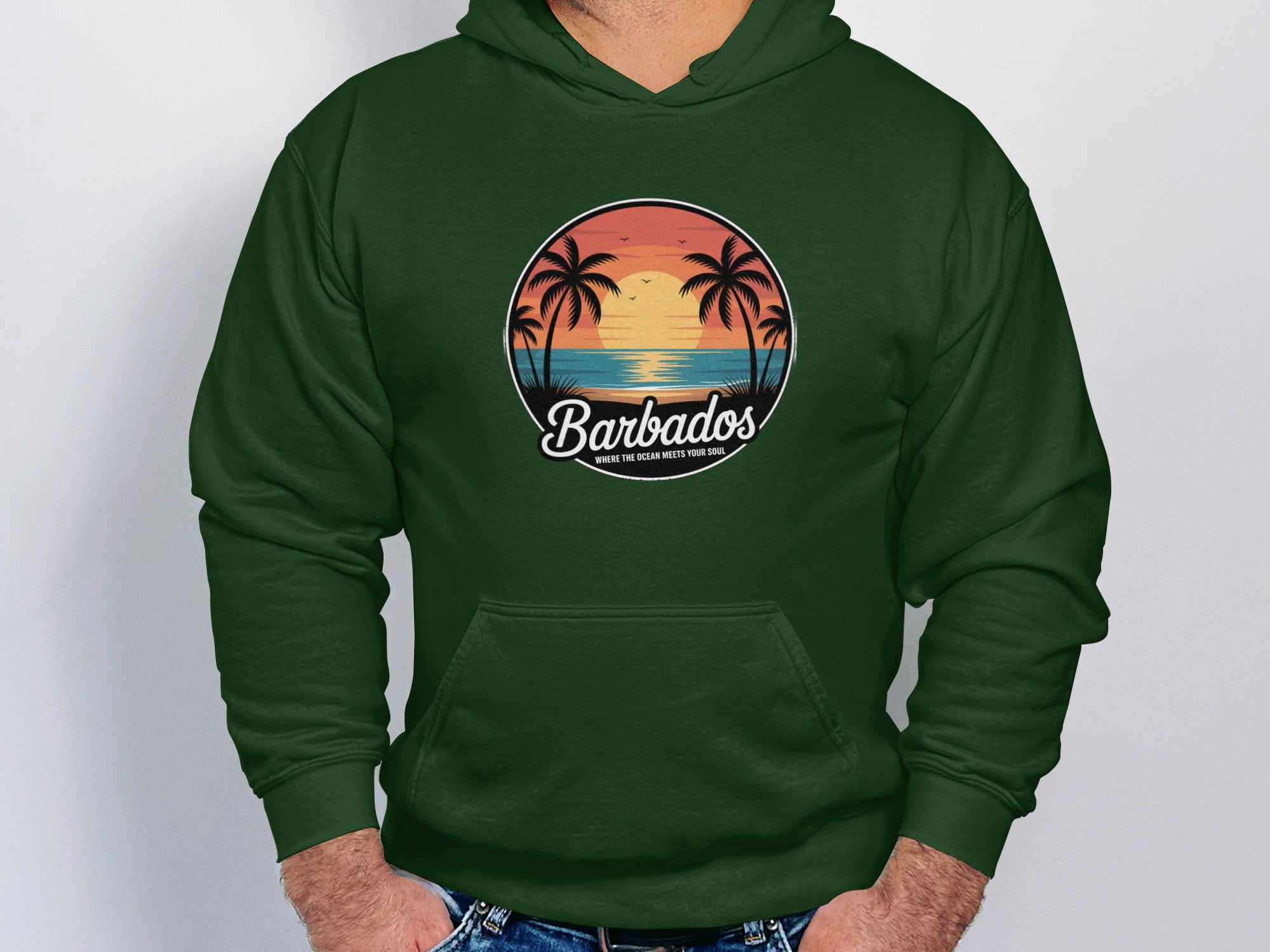 Barbados Sunset Graphic Hoodie product type