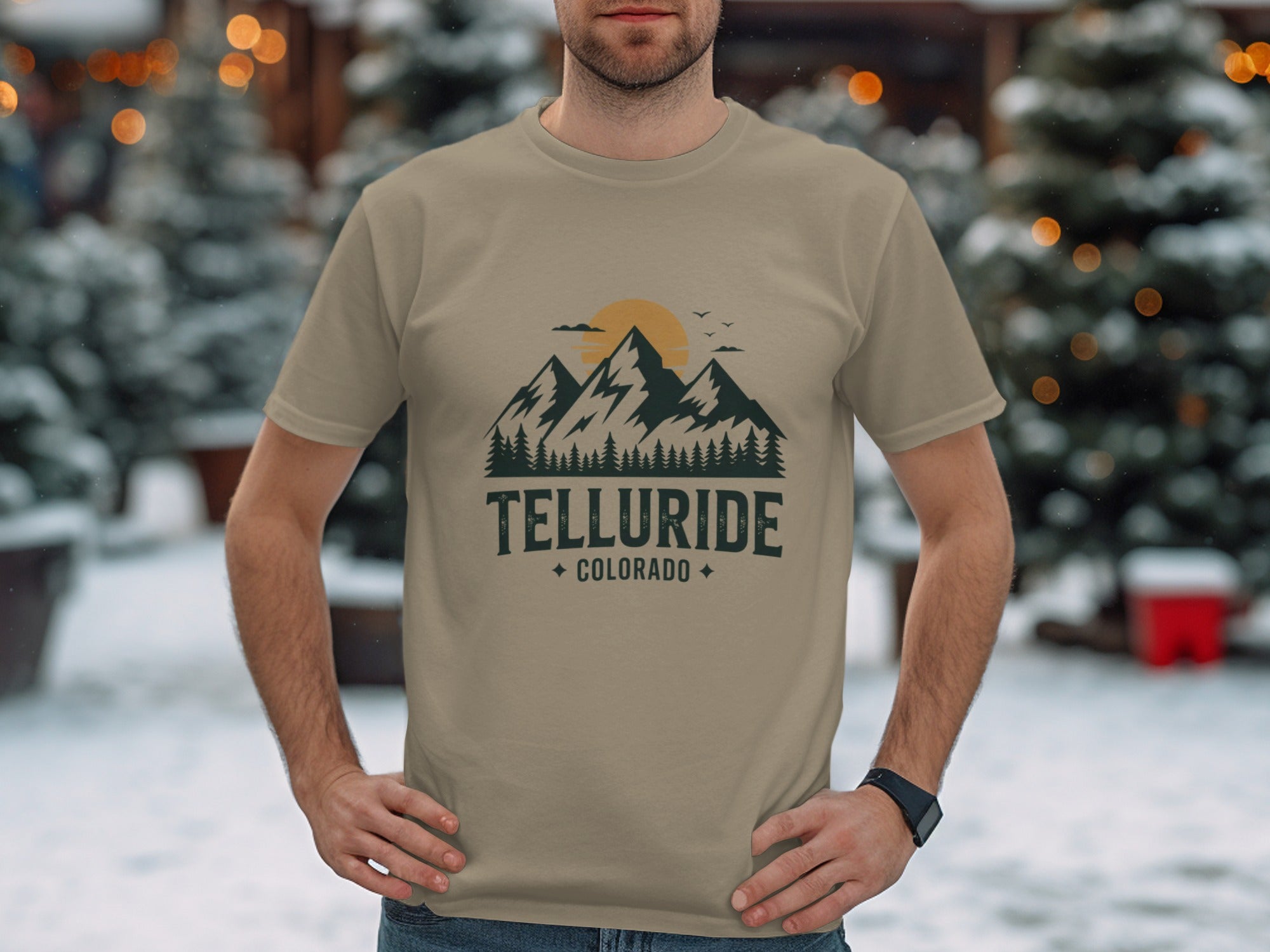 Telluride Colorado Mountain Design Shirt Product