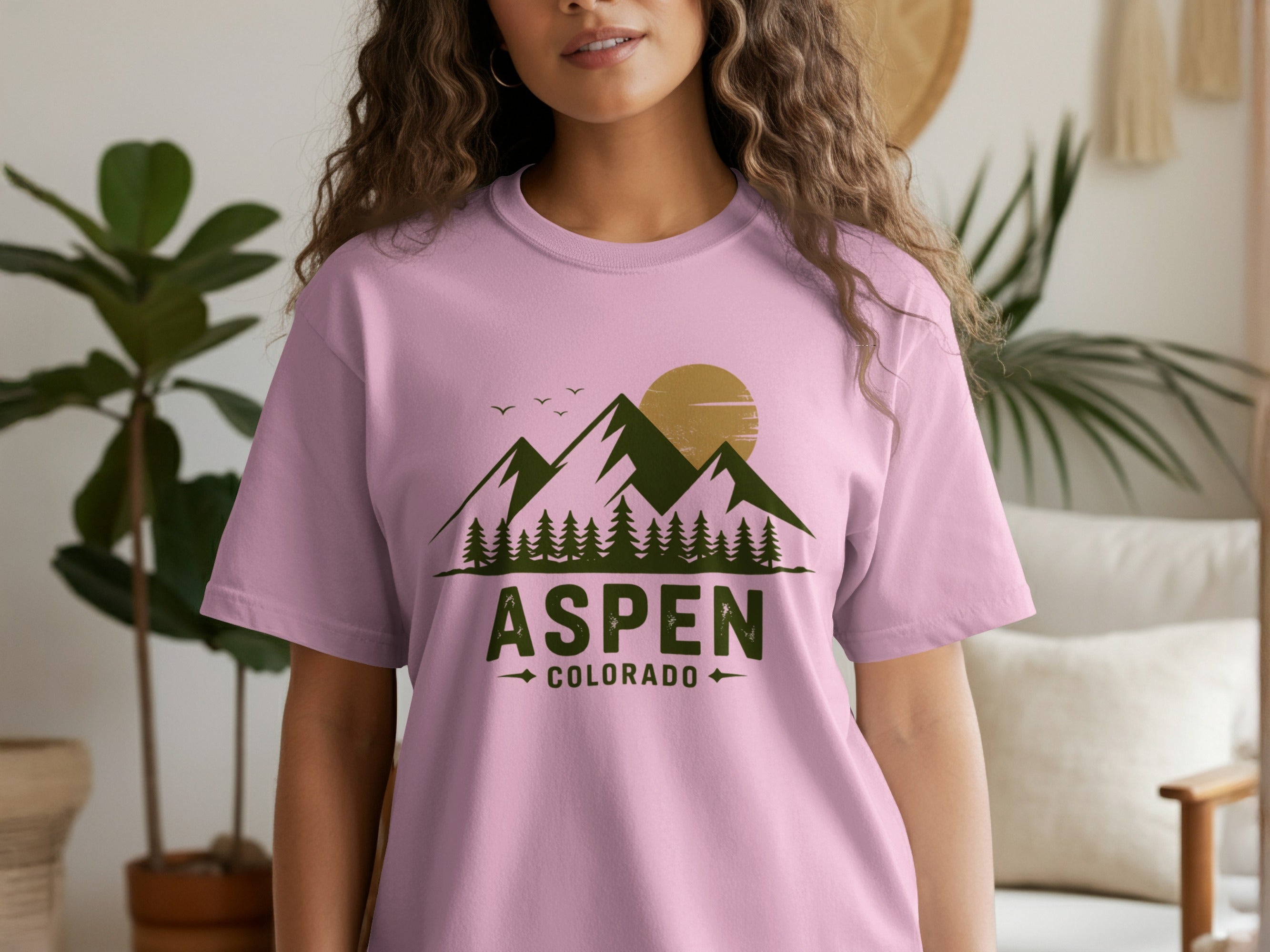 Aspen Colorado Mountains Graphic Tee product