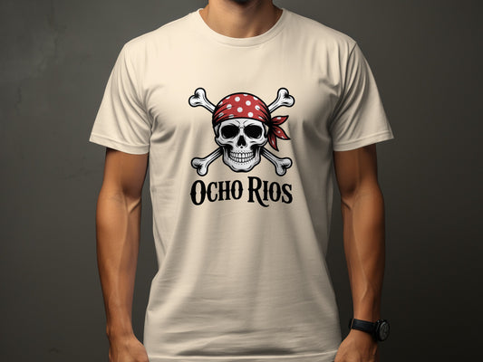 Ocho Rios Skull and Crossbones Graphic T-shirt product type