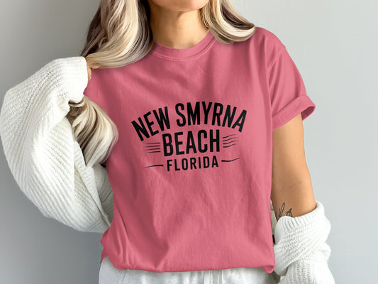 New Smyrna Beach Florida Graphic Tee Shirt product type