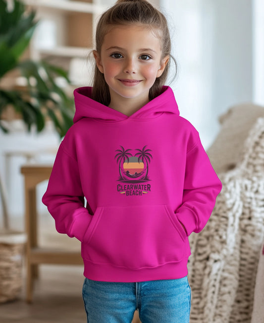 Clearwater Beach Sunset printed hoodie product