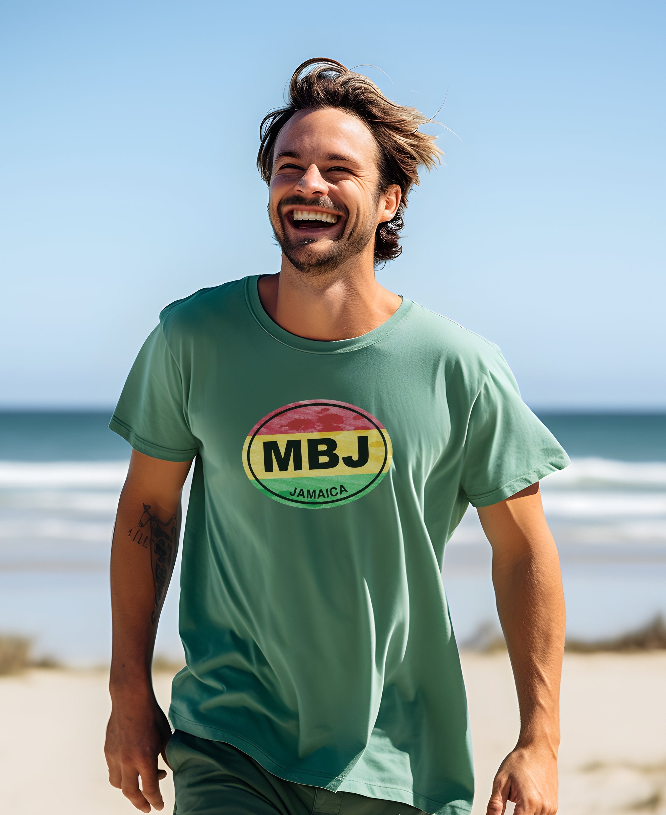 Montego Bay Mens T-Shirt – Great for Reggae Sumfest Concert Week