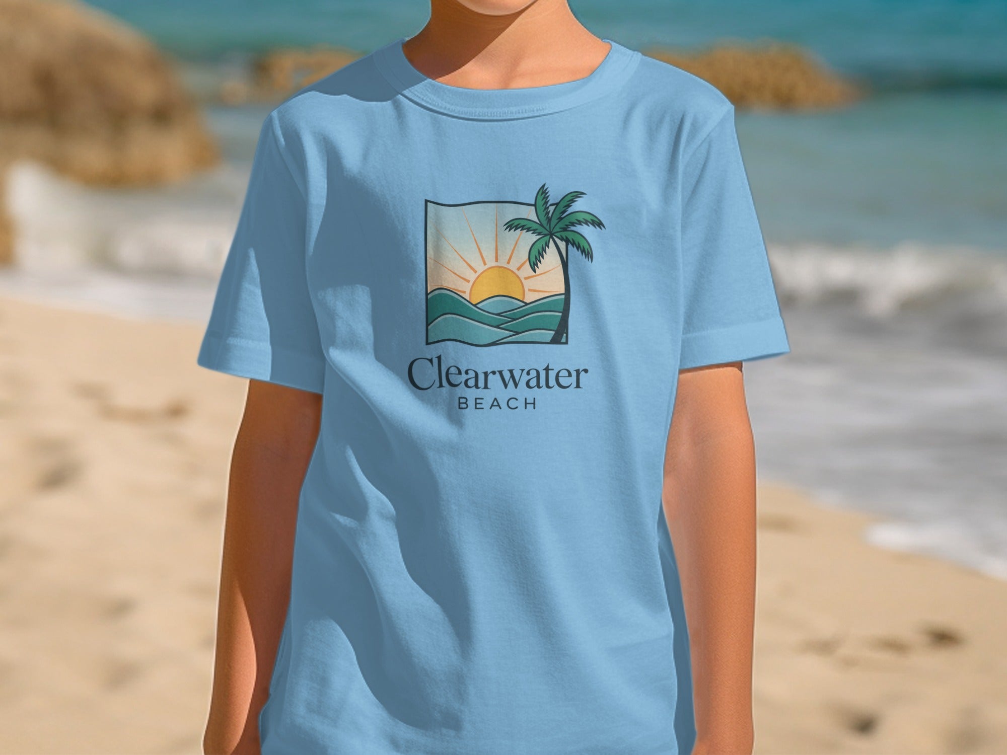 Clearwater Beach Sunset Graphic T-shirt product type