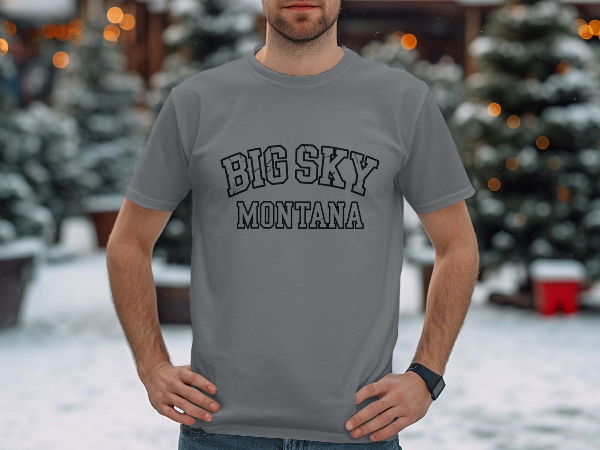 Big Sky Montana Graphic Tee for Comfortable Style