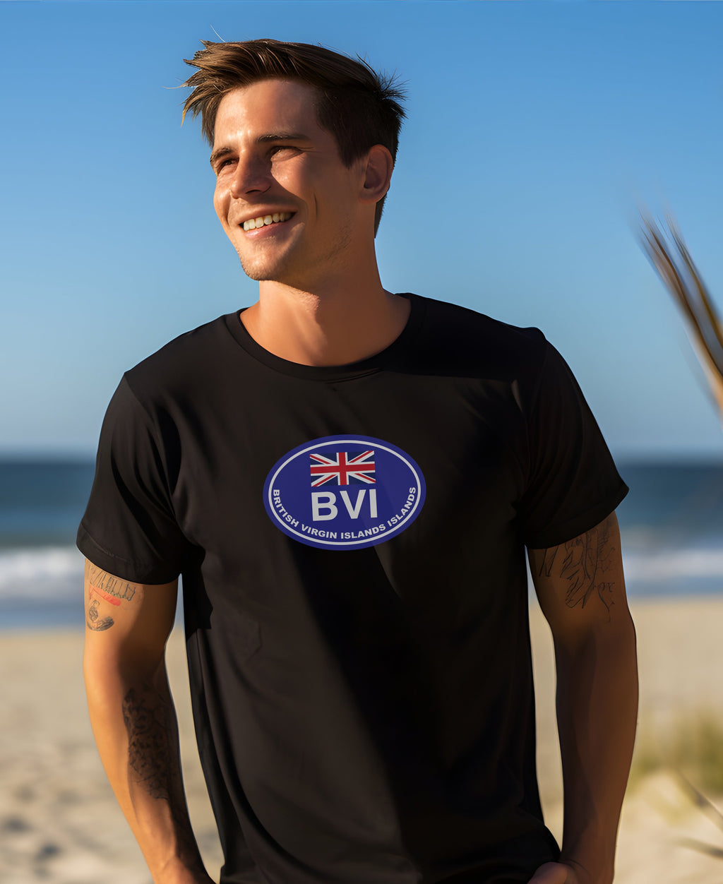 BVI Mens T-Shirt – Perfect for BVI Spring Regatta & Sailing Festival