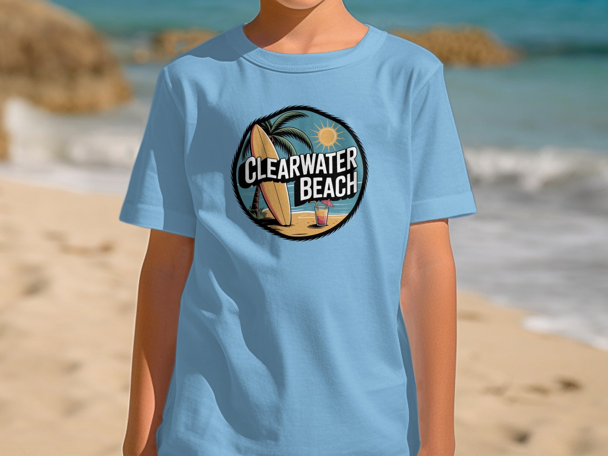 Clearwater Beach Graphic Design T-Shirt product