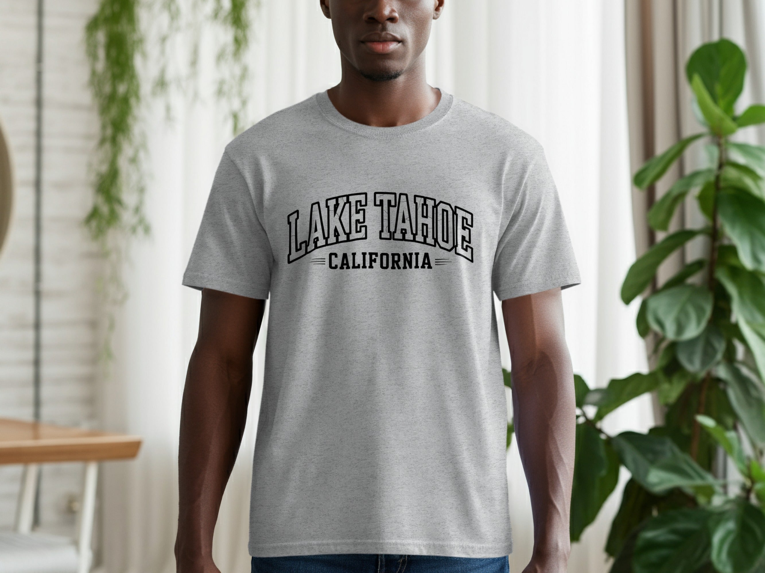Lake Tahoe California Graphic Design T-shirt product