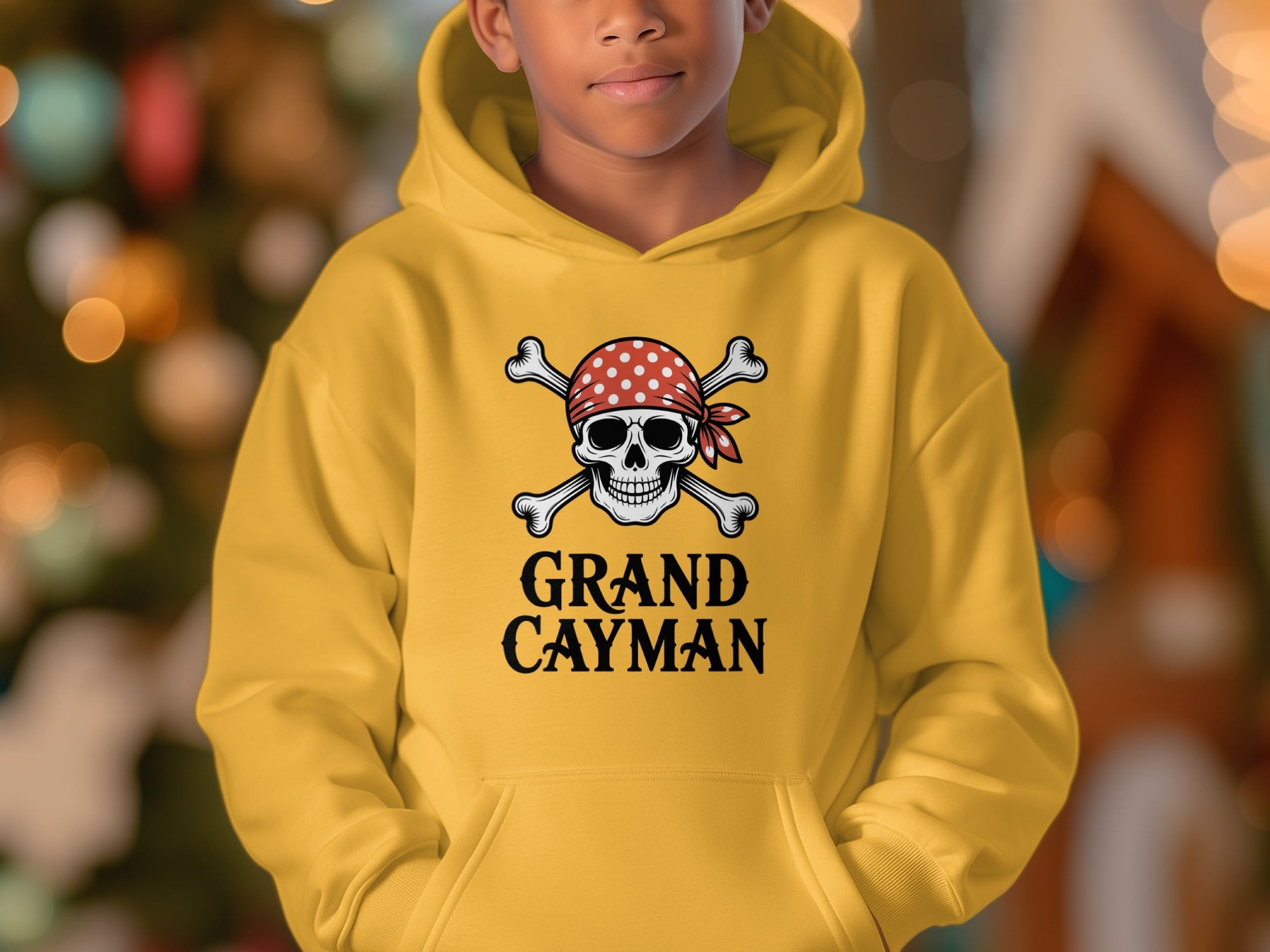 Grand Cayman Skull Graphic Hoodie product