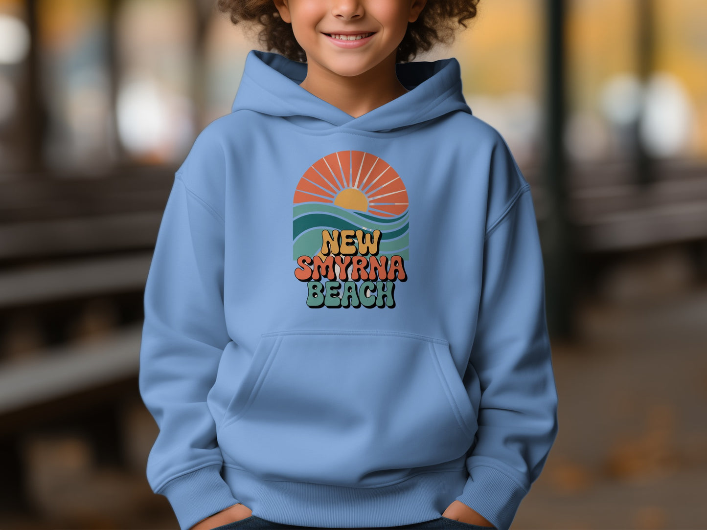 New Smyrna Beach Sunrise Design Hoodie product