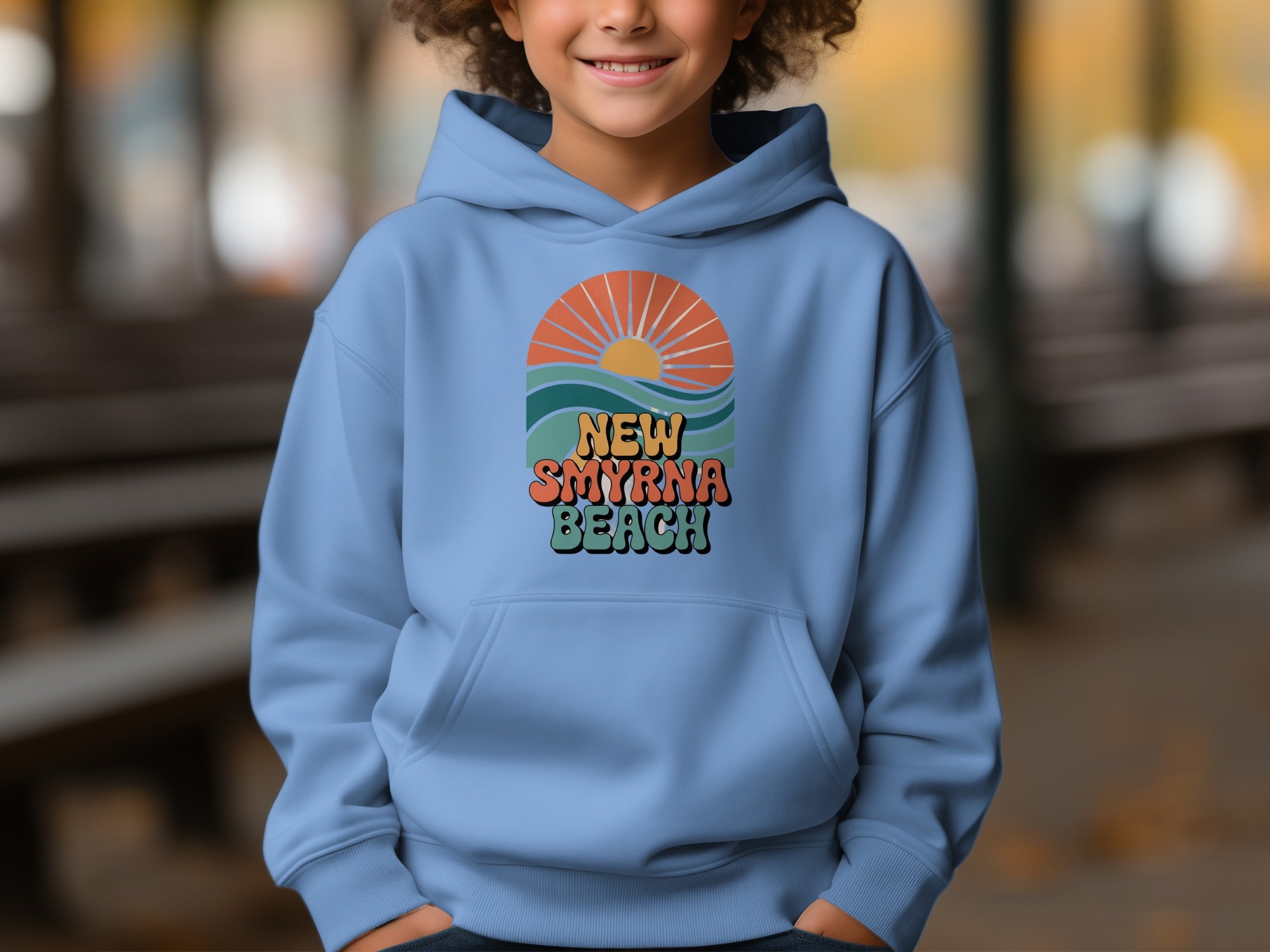 New Smyrna Beach Sunrise Design Hoodie product