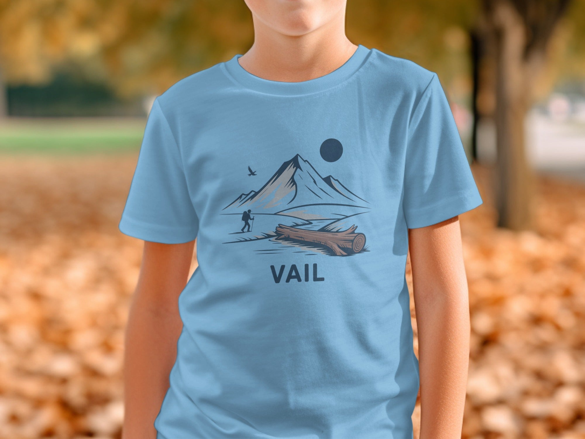 Scenic Mountain Vail Print Graphic T-shirt product type