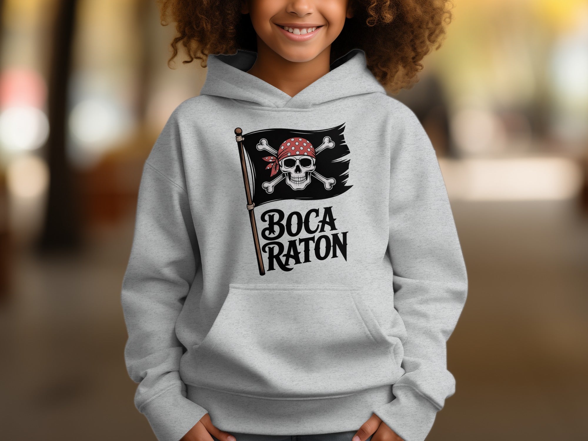 Boca Raton Pirate Flag Hoodie product