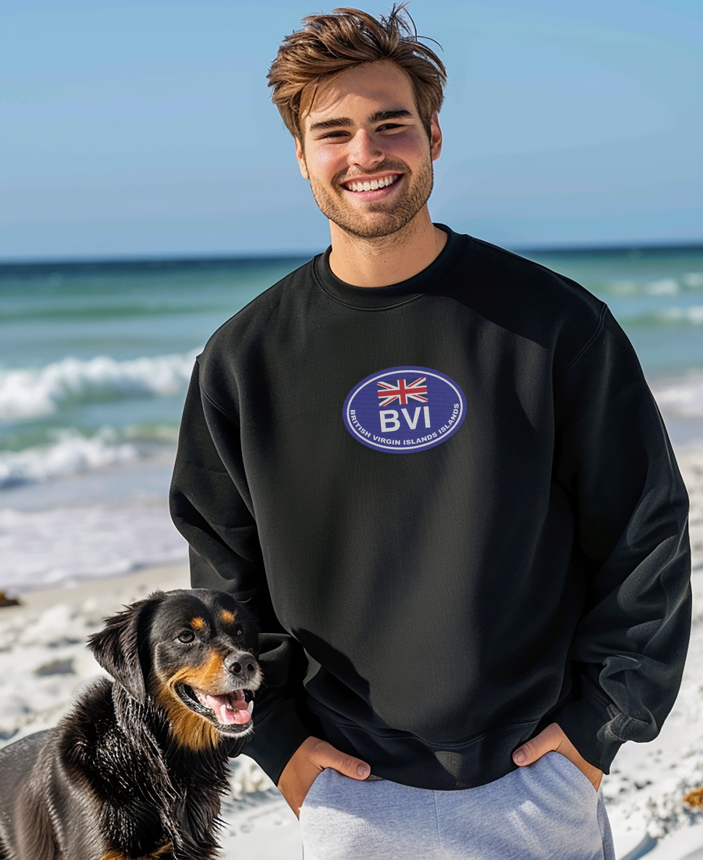 British Virgin Islands BVI Logo Crewneck product