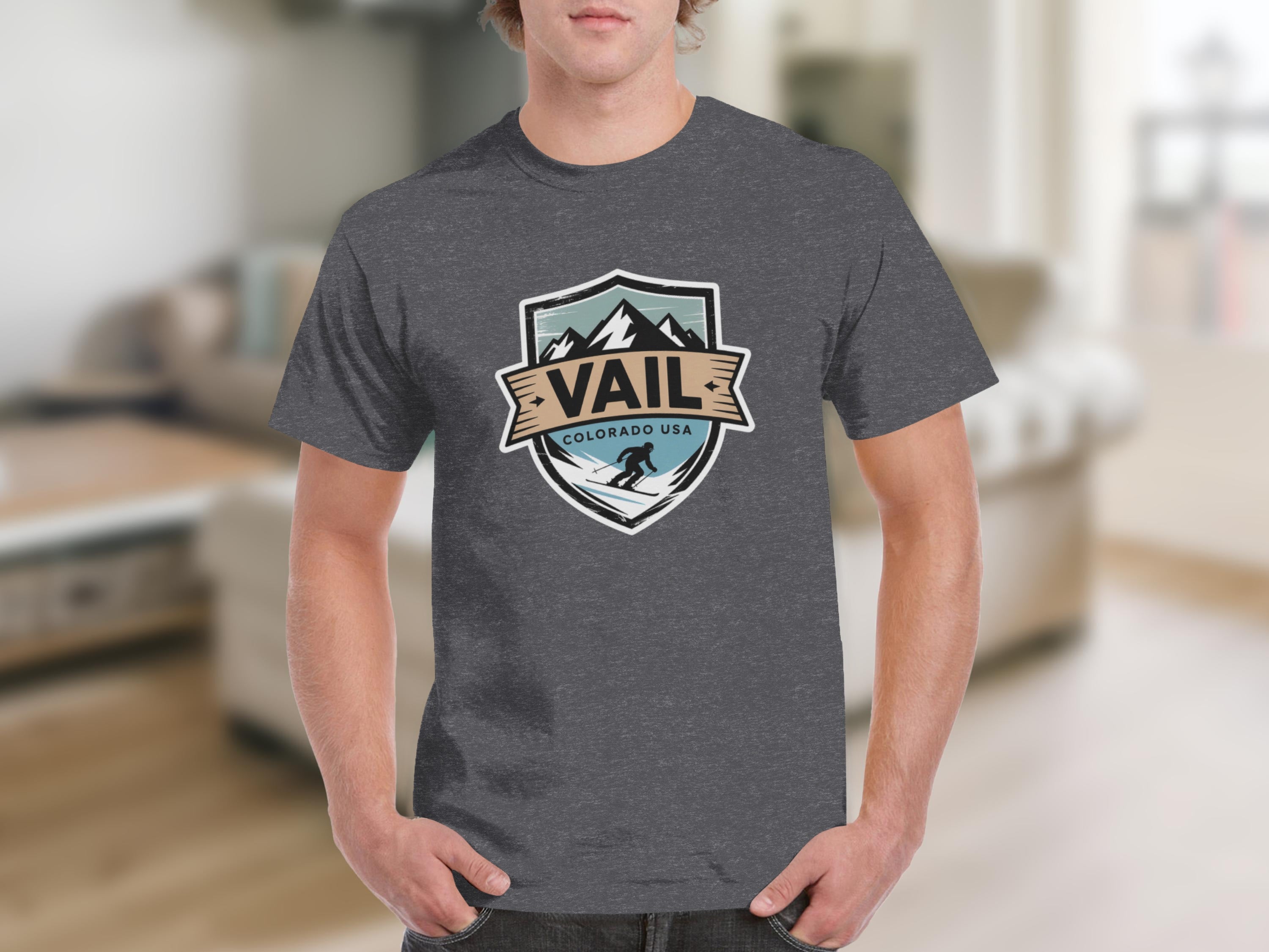 Vail Colorado USA Graphic Tee for Men product