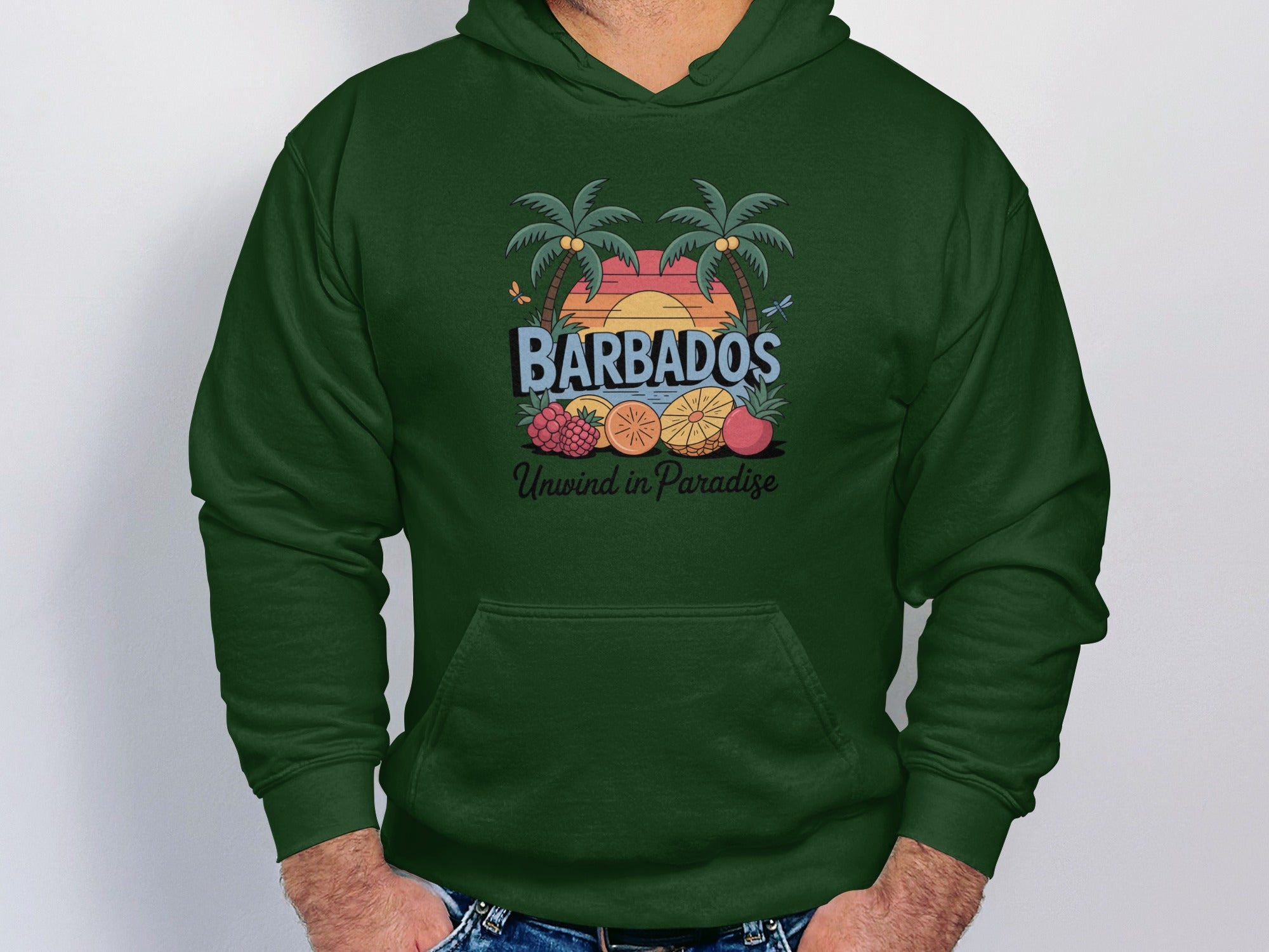 Barbados Unwind in Paradise Graphic Hoodie product