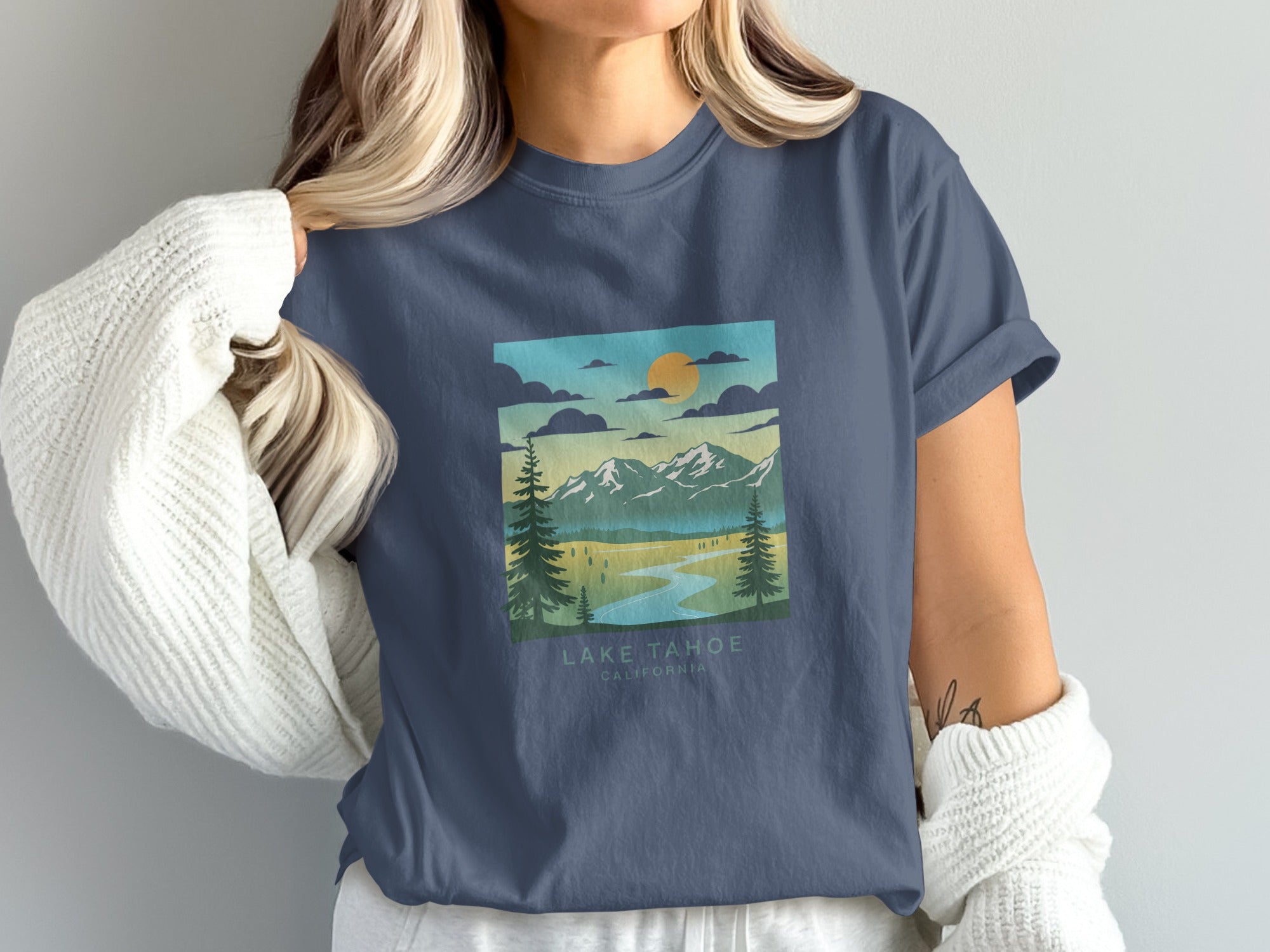 Lake Tahoe California Graphic Tee product type