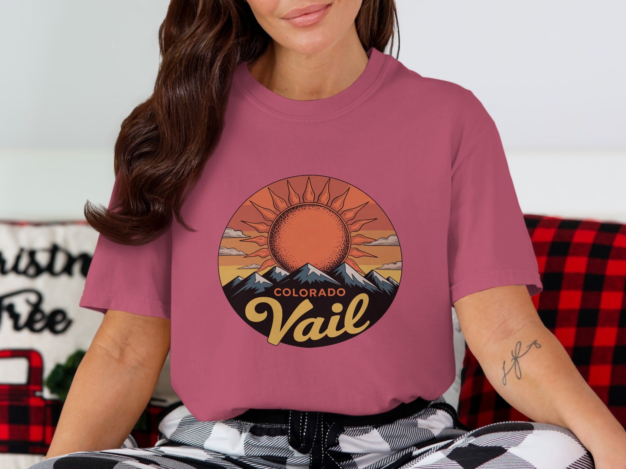 Colorado Vail Sun Mountains Graphic Tee product