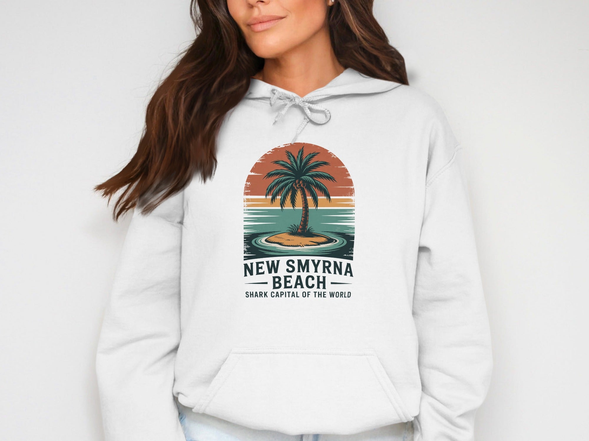 New Smyrna Beach Shark Capital Hoodie product