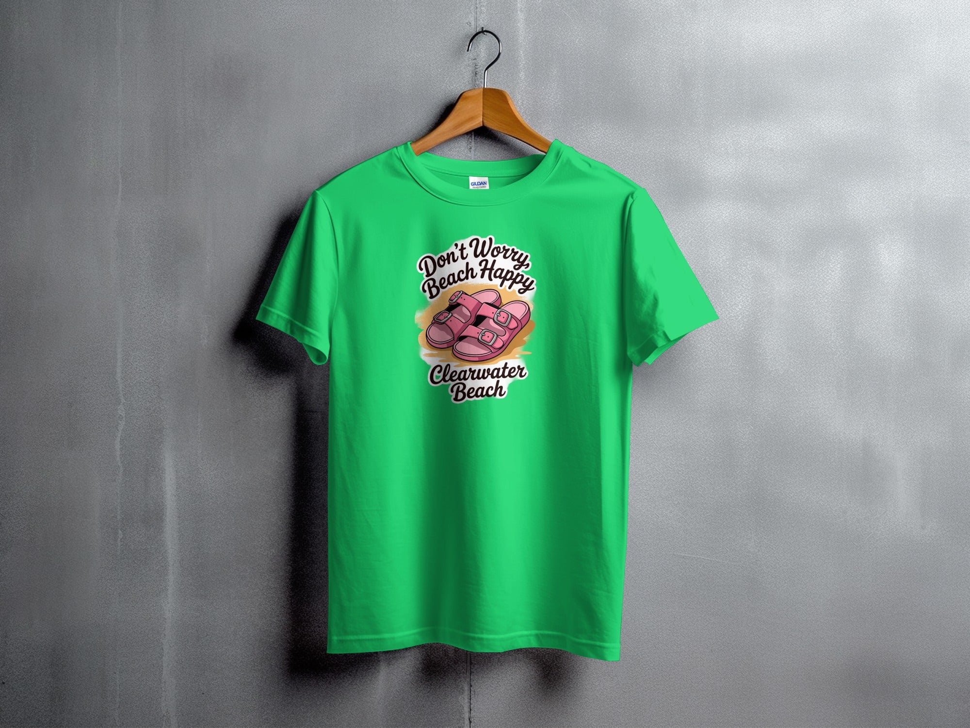 Don't Worry Beach Happy Clearwater Beach t-shirt